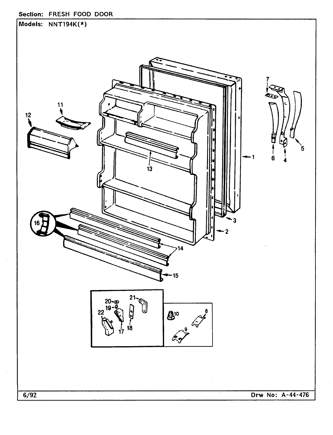 04 - FRESH FOOD DOOR
