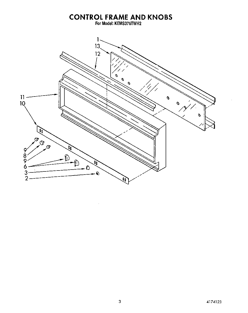 03 - CONTROL FRAME AND KNOB