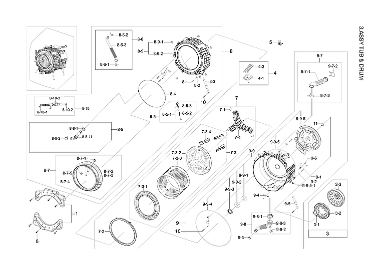 Tub & Drum Assembly
