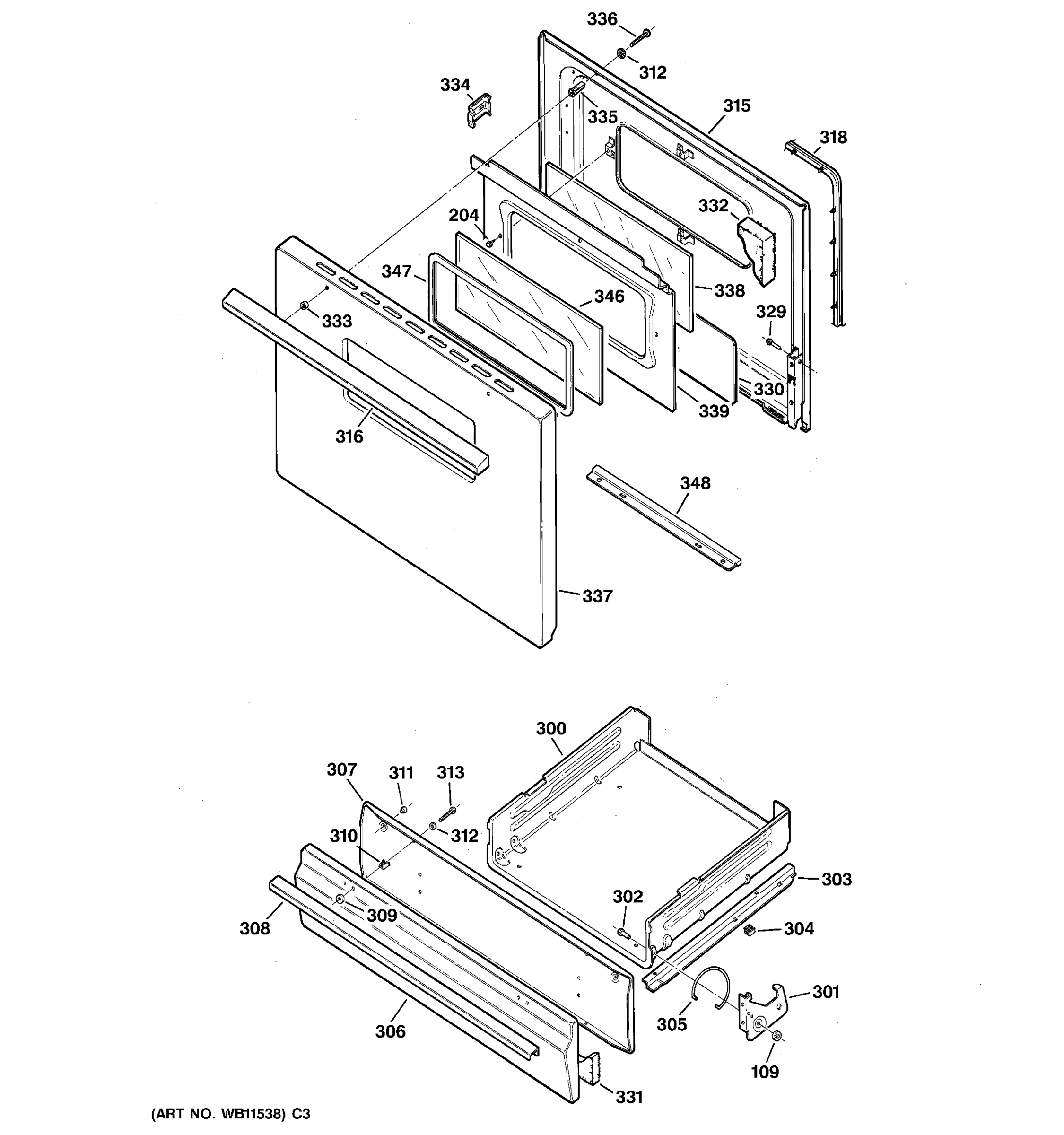 DOOR & DRAWER PARTS