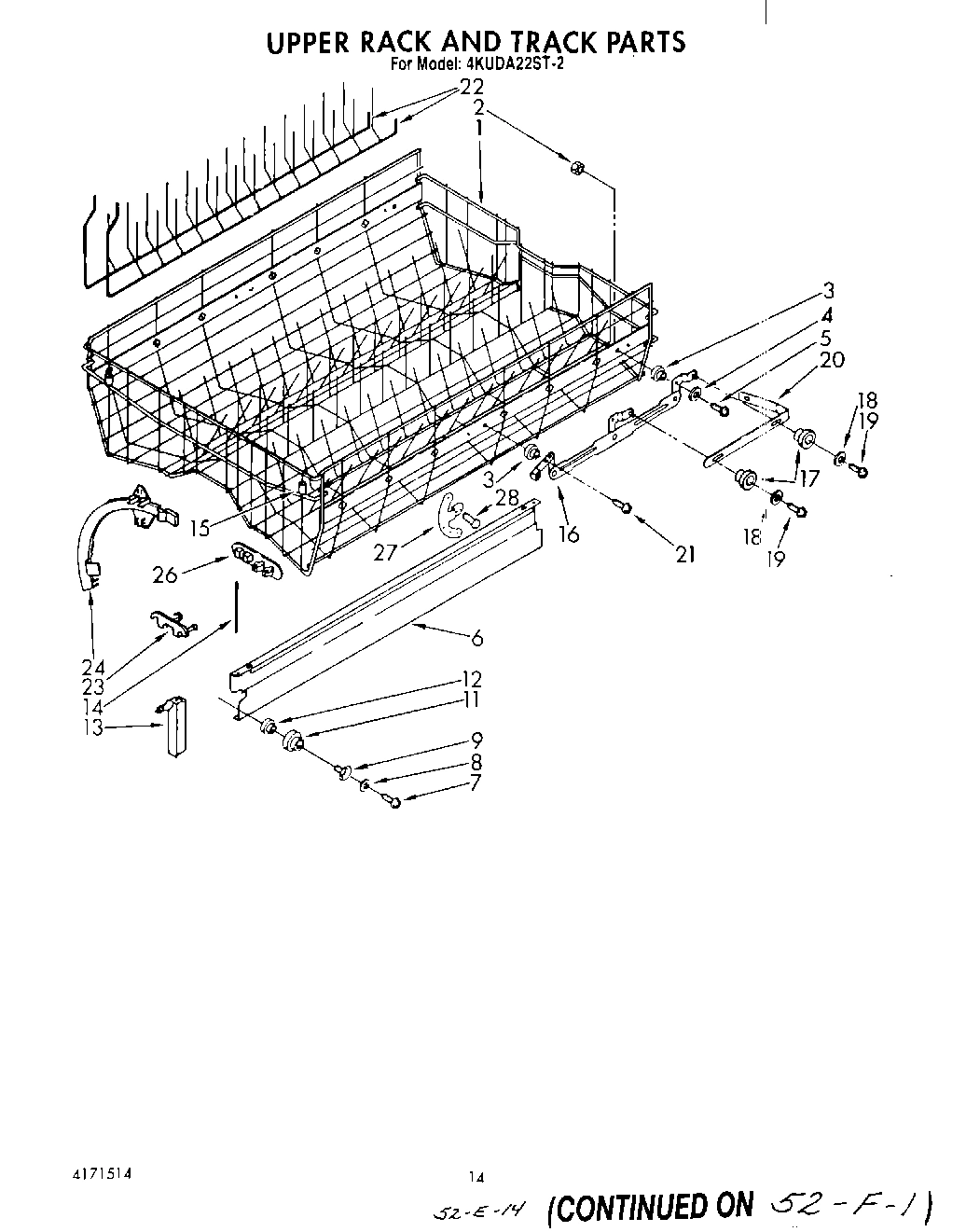 11 - UPPER RACK AND TRACK