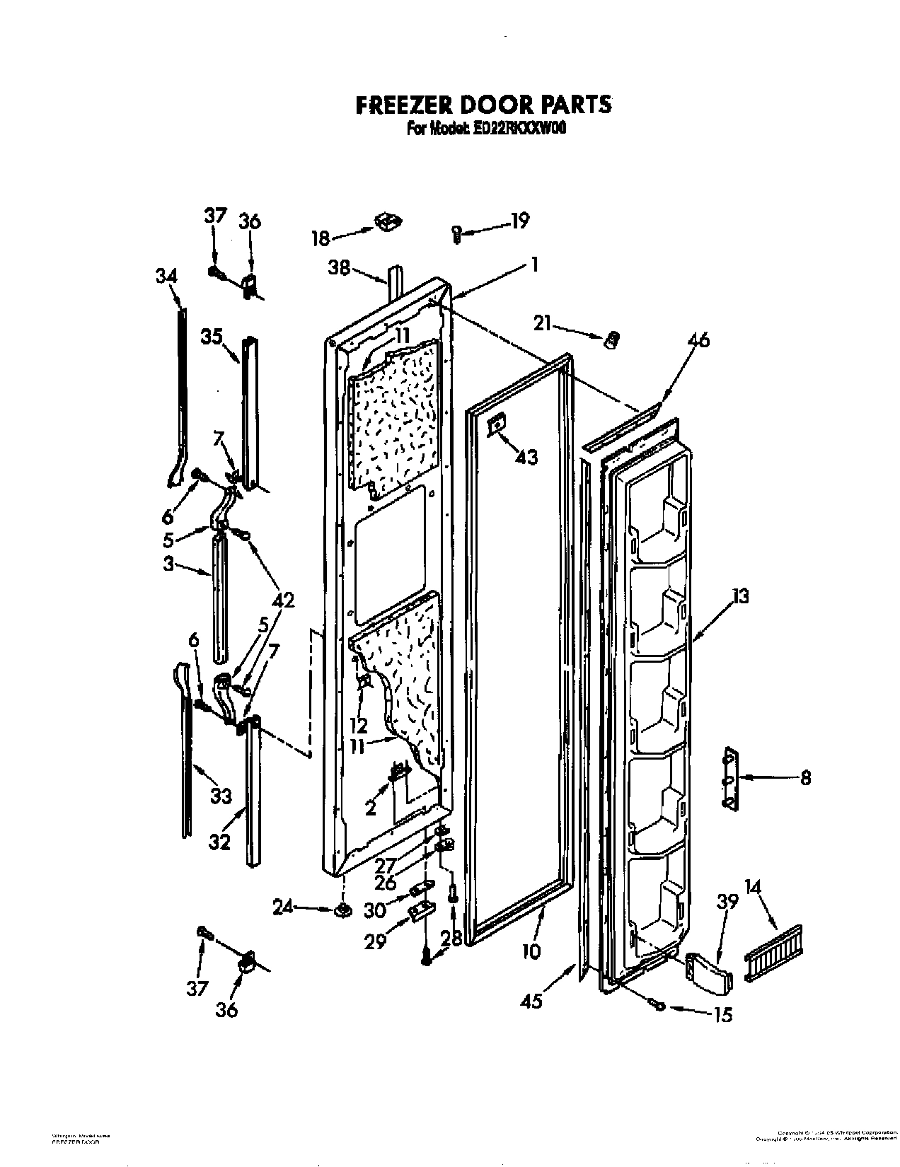 07 - FREEZER DOOR