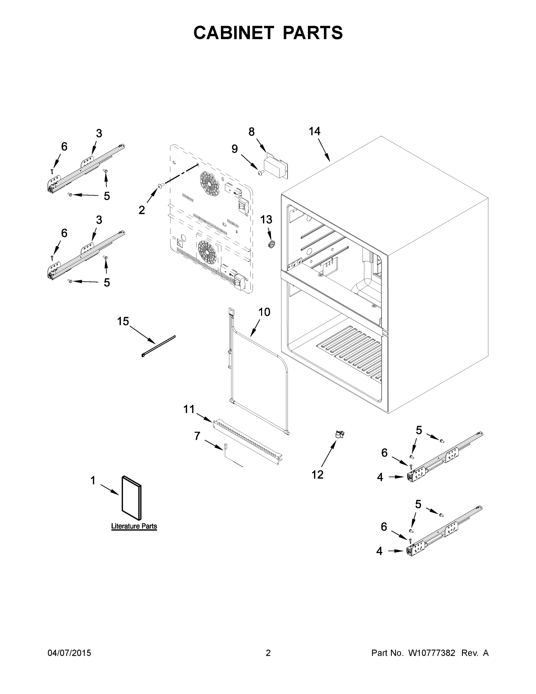 02 - CABINET PARTS