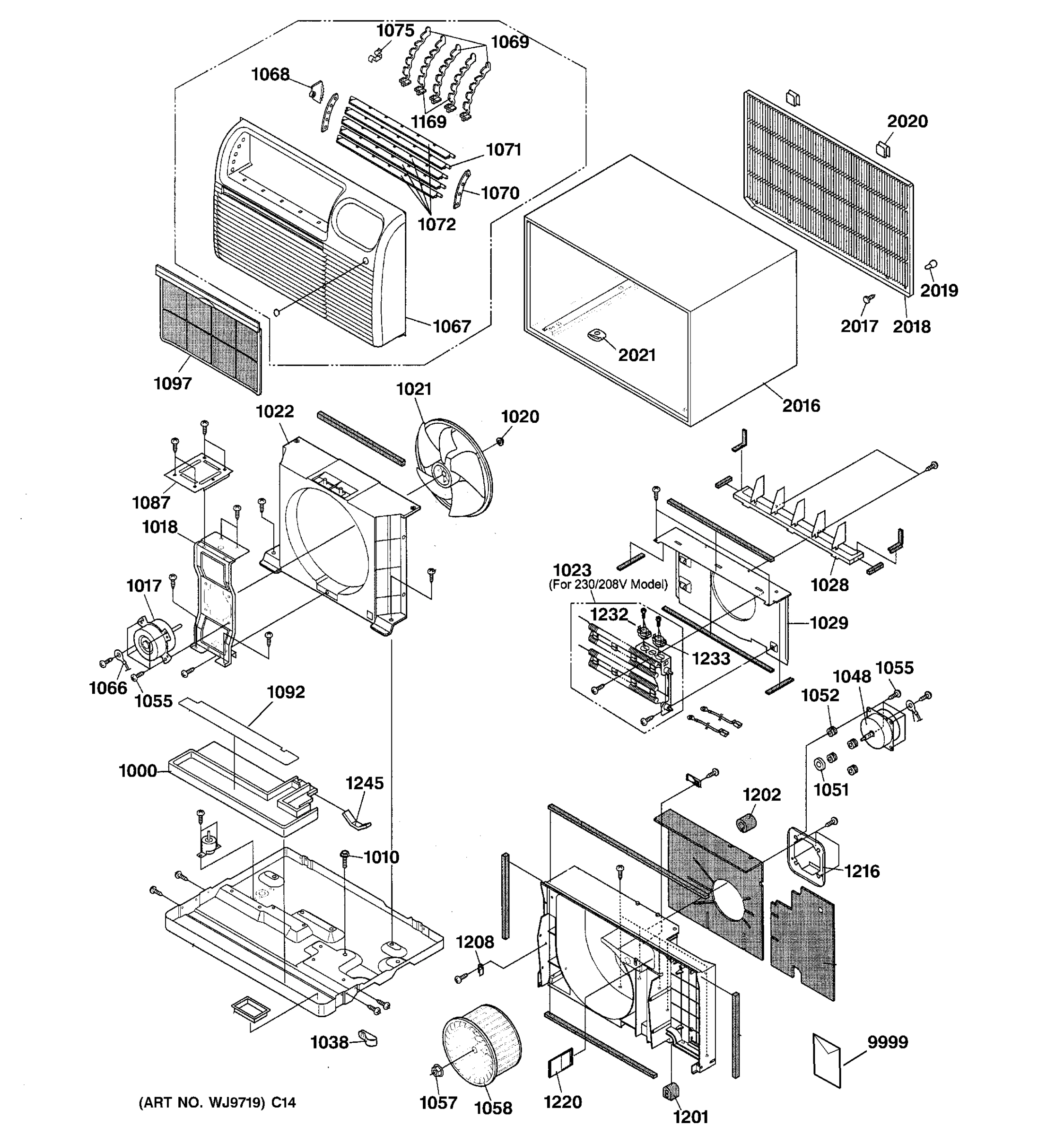 CABINET & COMPONENTS