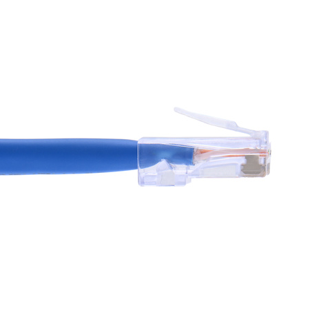 連絡用 ezEX-RJ45(44) Pass-Through RJ45 Connectors, CAT6 Unshielded