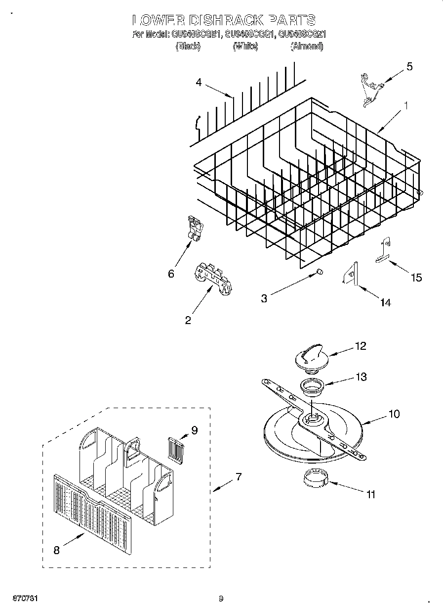 06 - LOWER DISHRACK