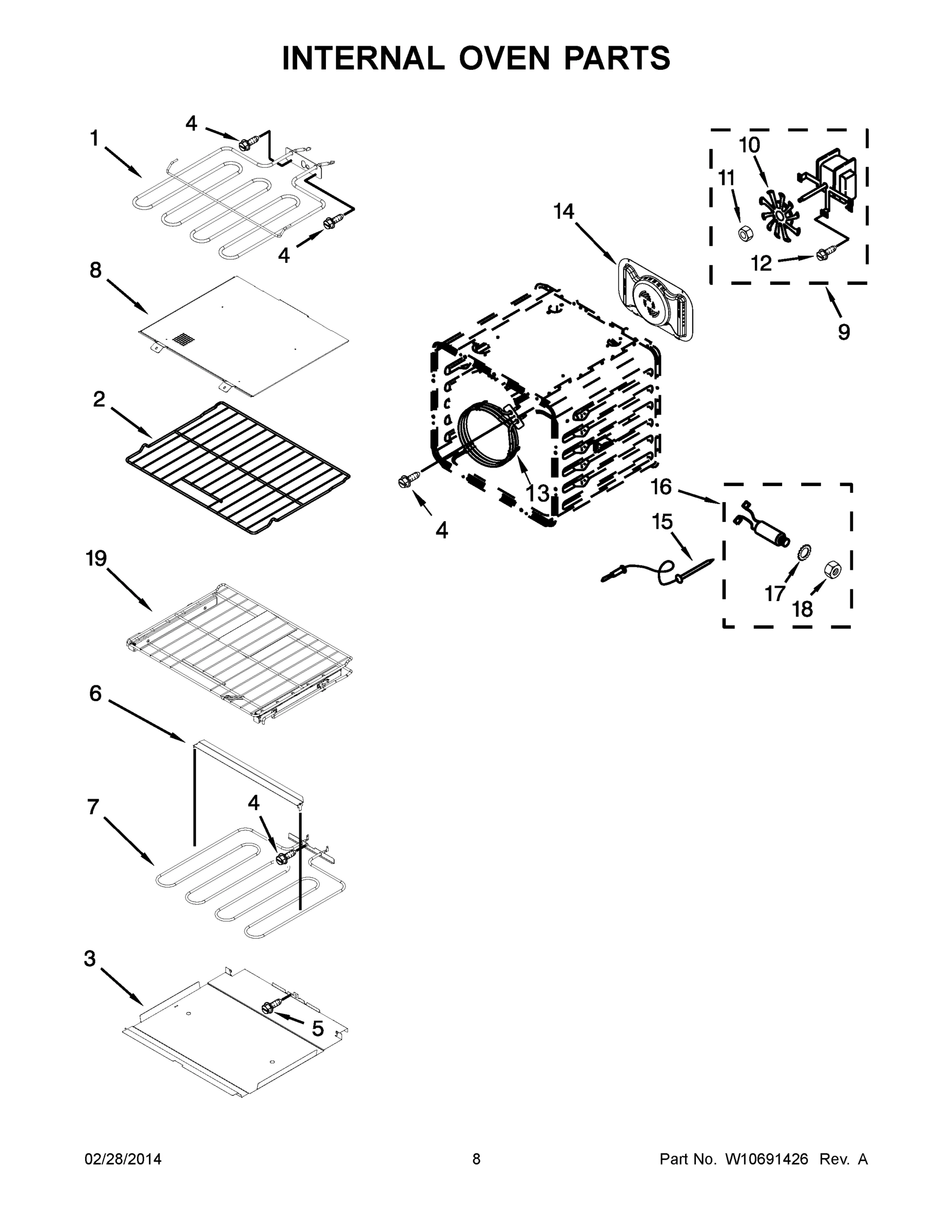 05 - INTERNAL OVEN PARTS