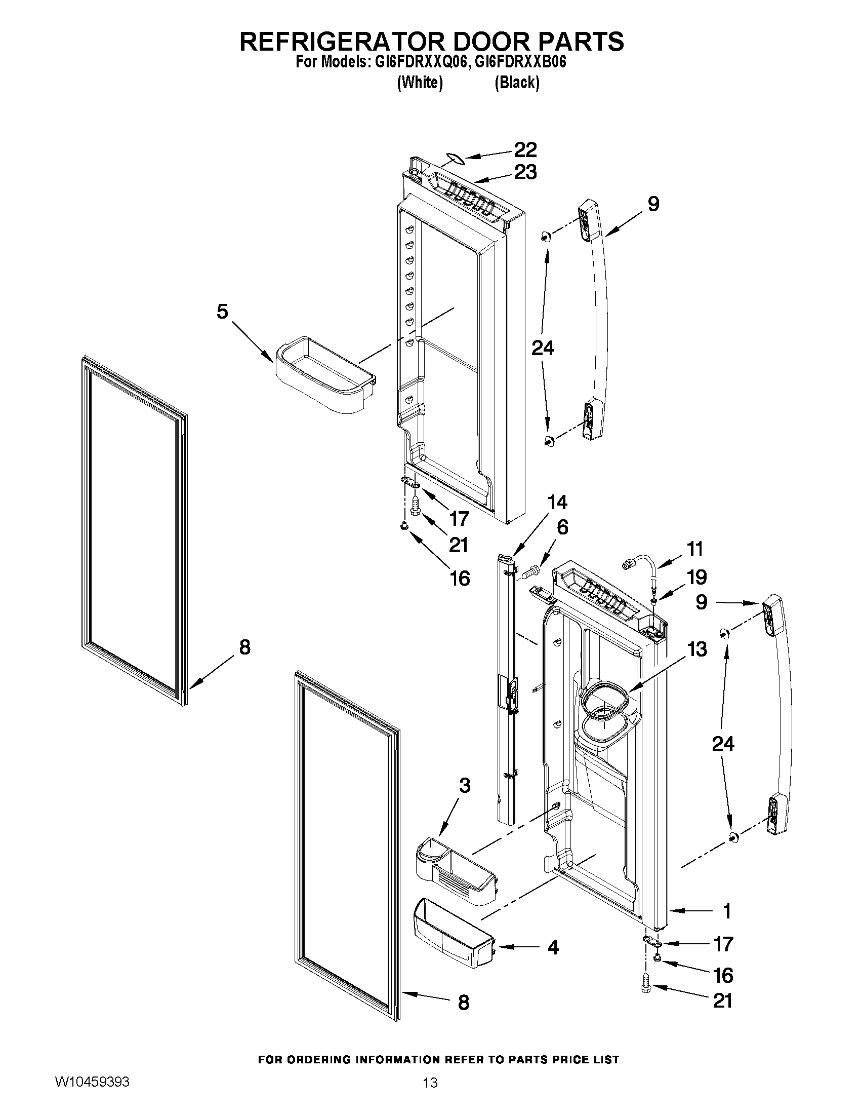 07 - REFRIGERATOR DOOR PARTS