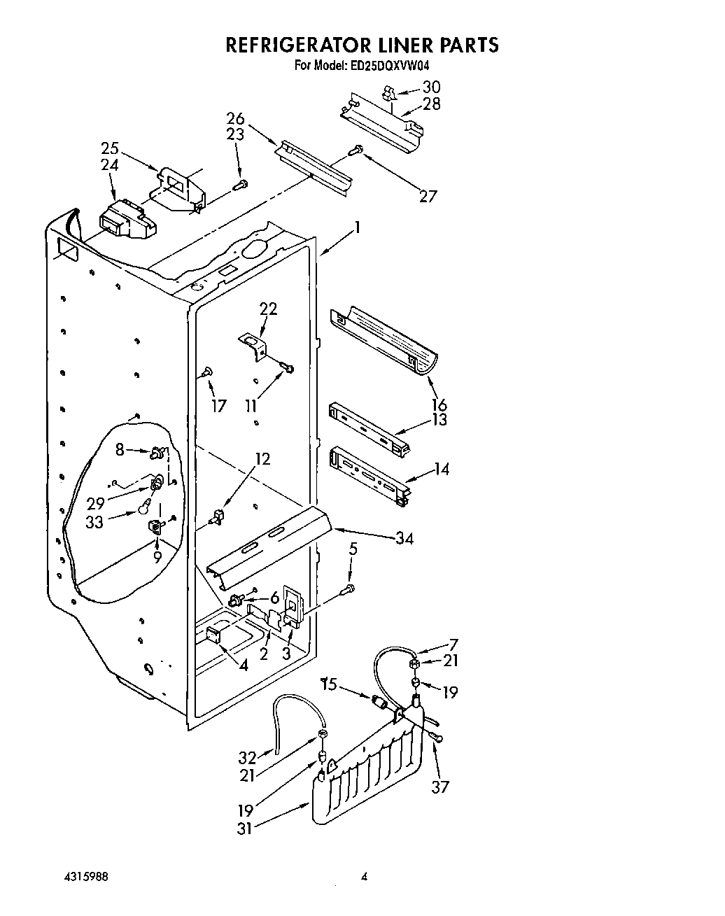 03 - REFRIGERATOR LINER