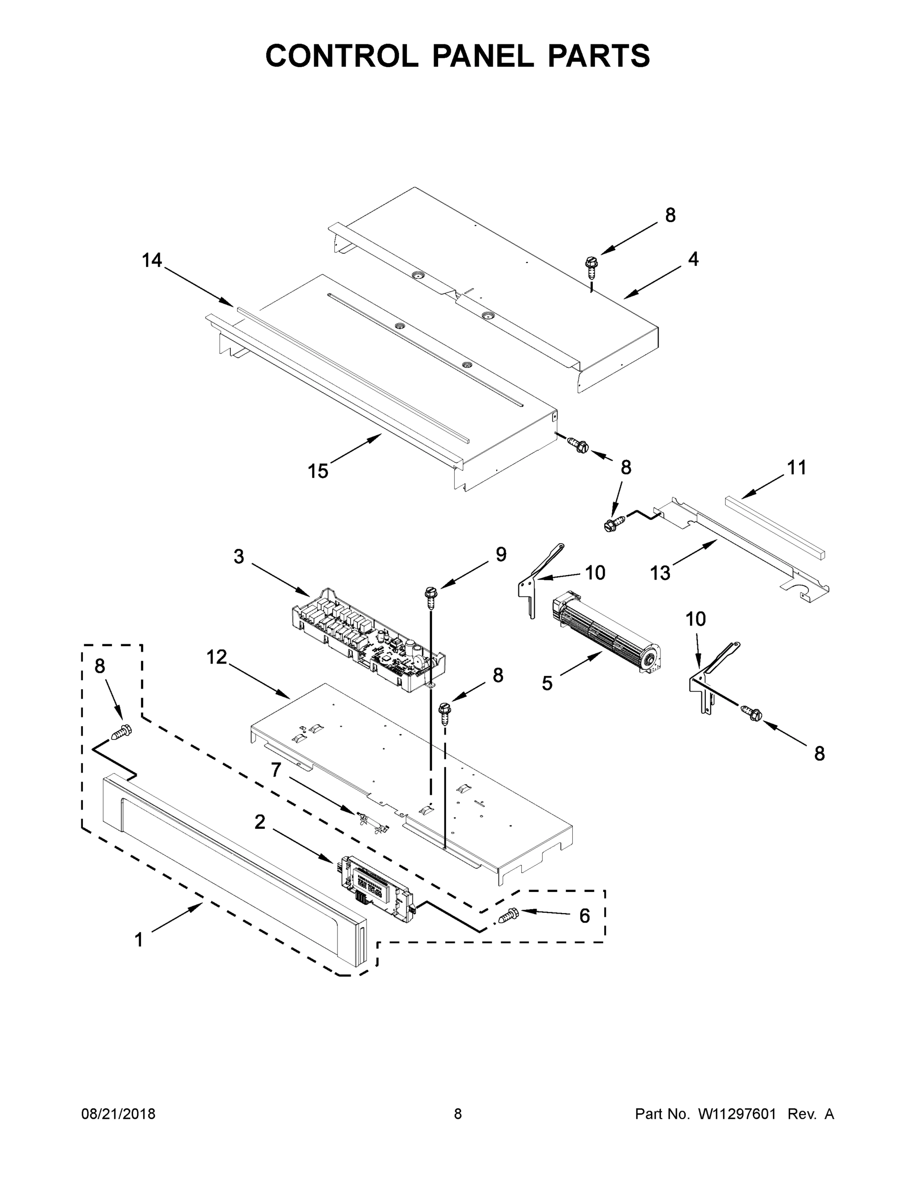 05 - CONTROL PANEL PARTS
