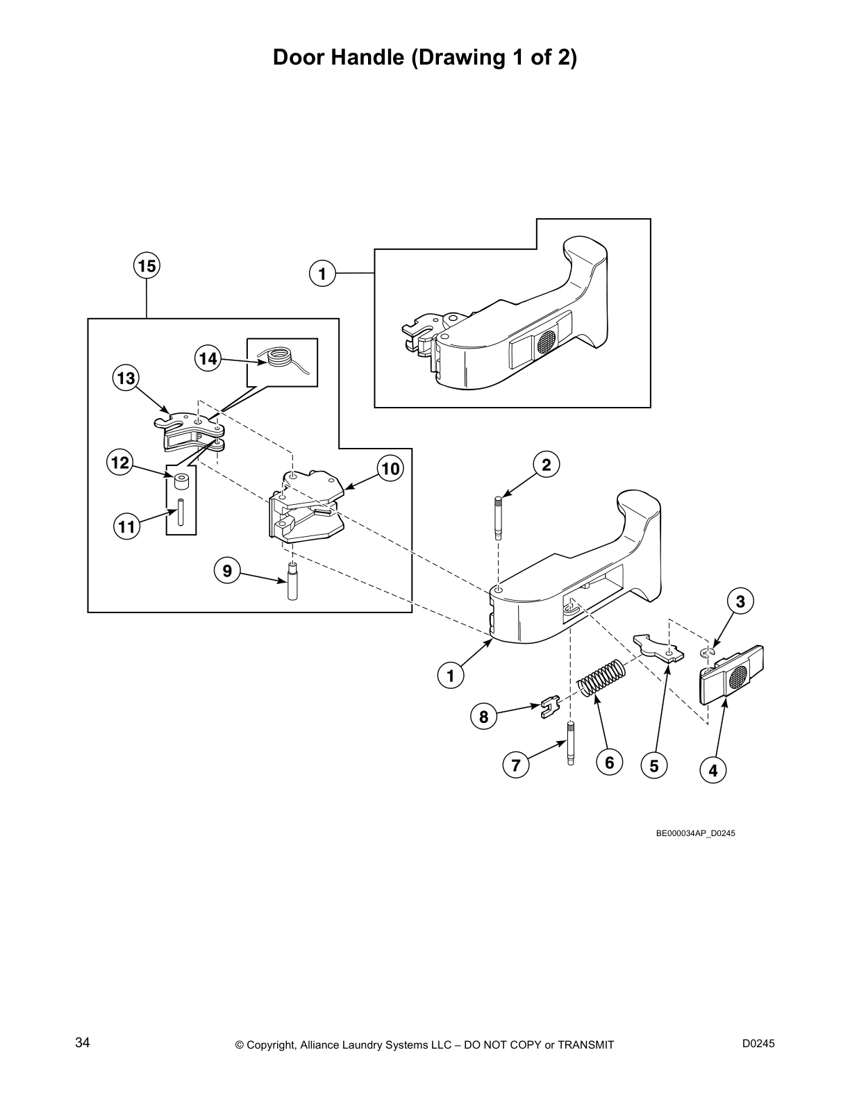 Door Handle (Drawing 1 of 2)