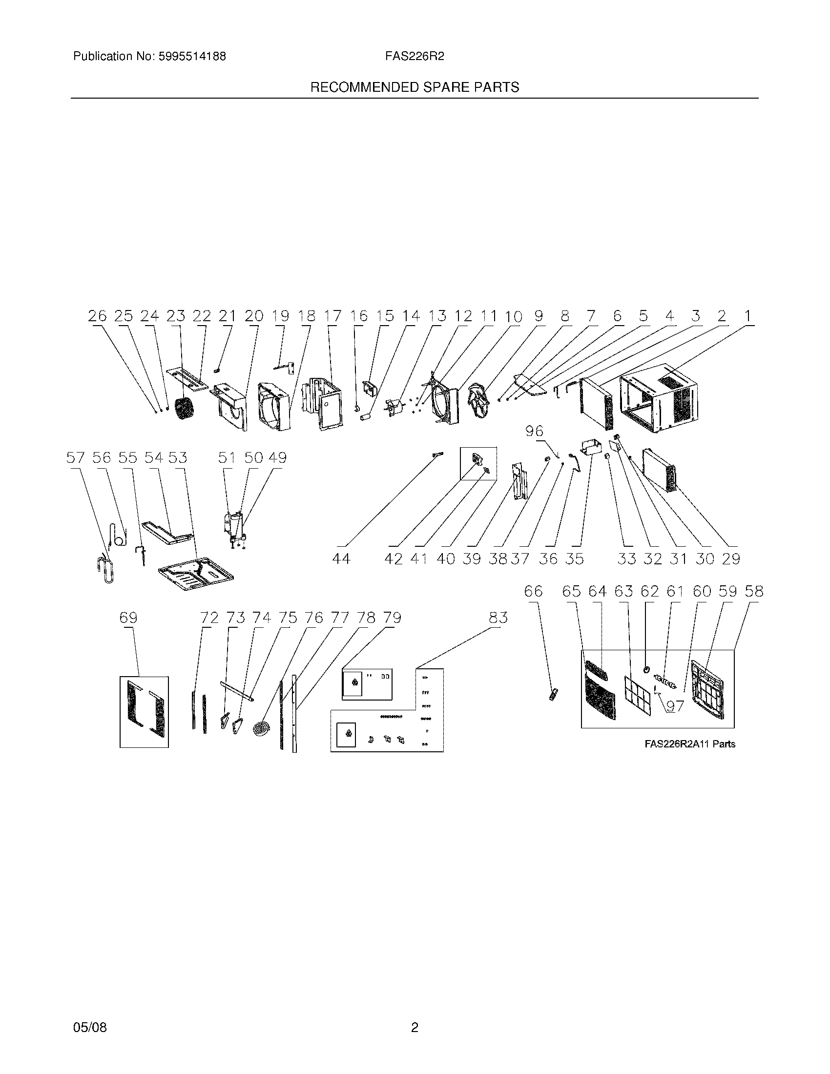 03 - RECOMMENDED SPARE PARTS