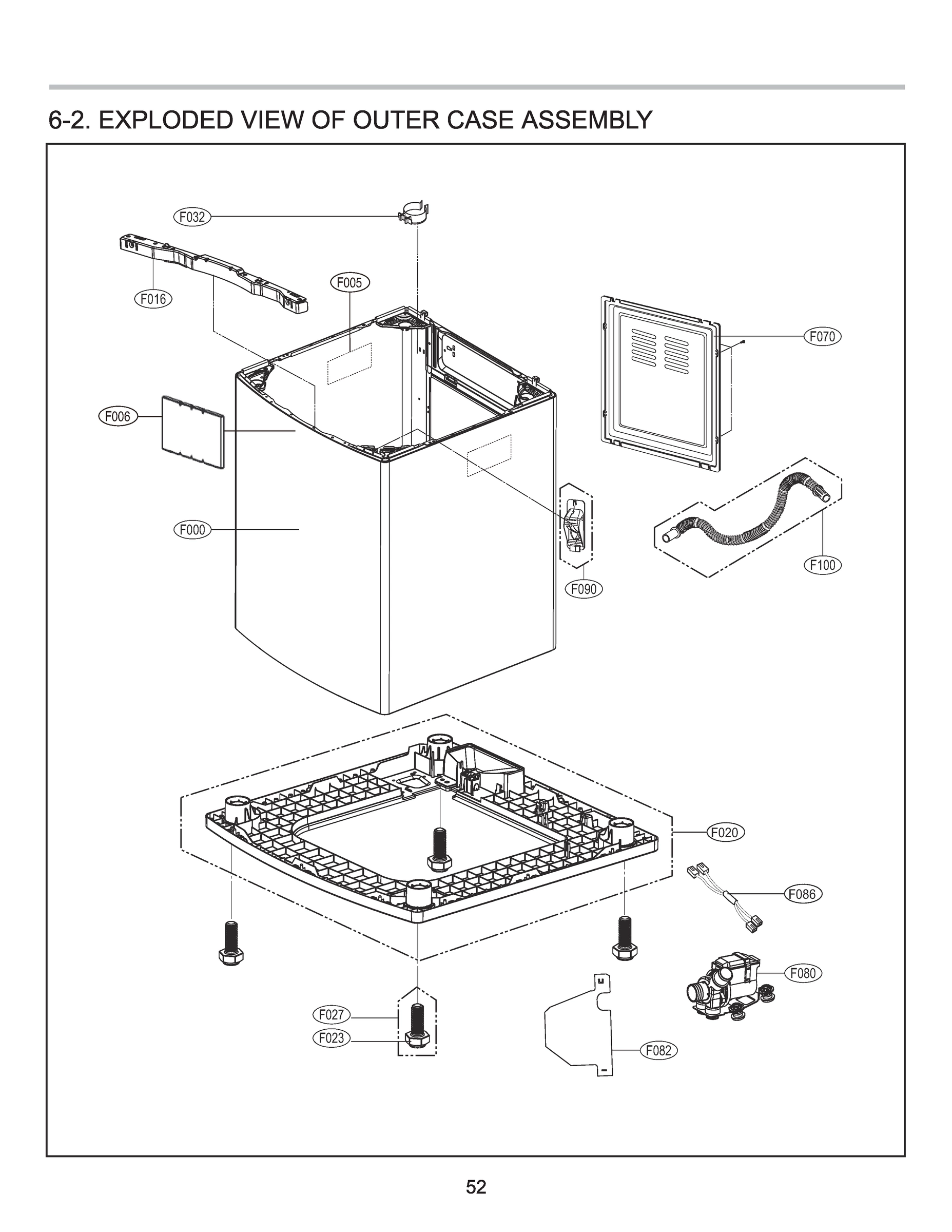 OUTER CASE ASSEMBLY