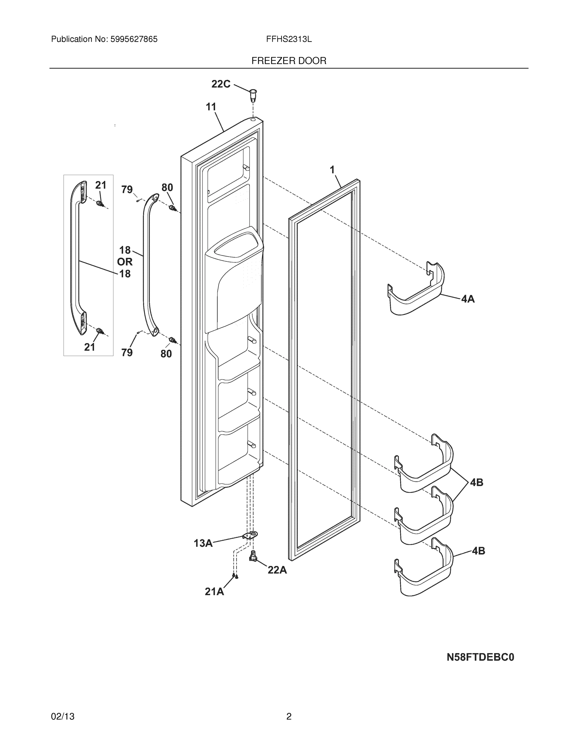 03 - FREEZER DOOR