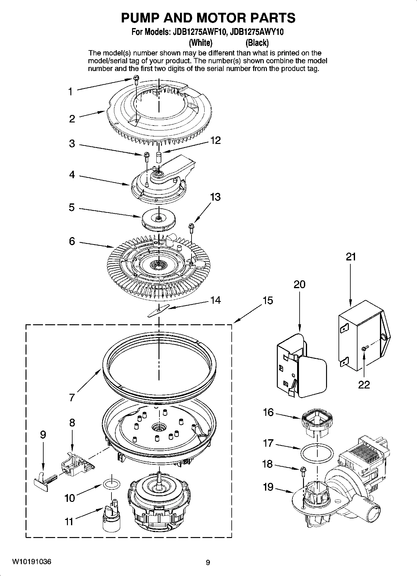 08 - PUMP AND MOTOR PARTS