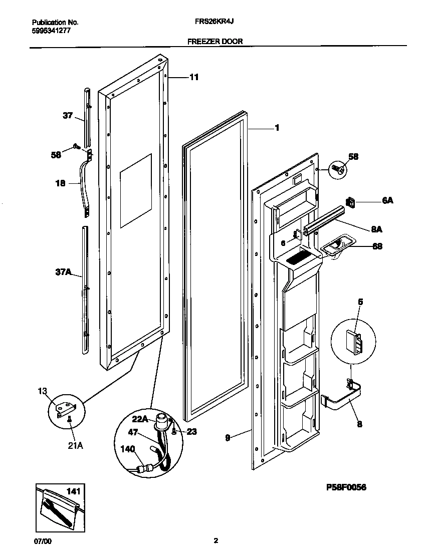 02 - FREEZER DOOR