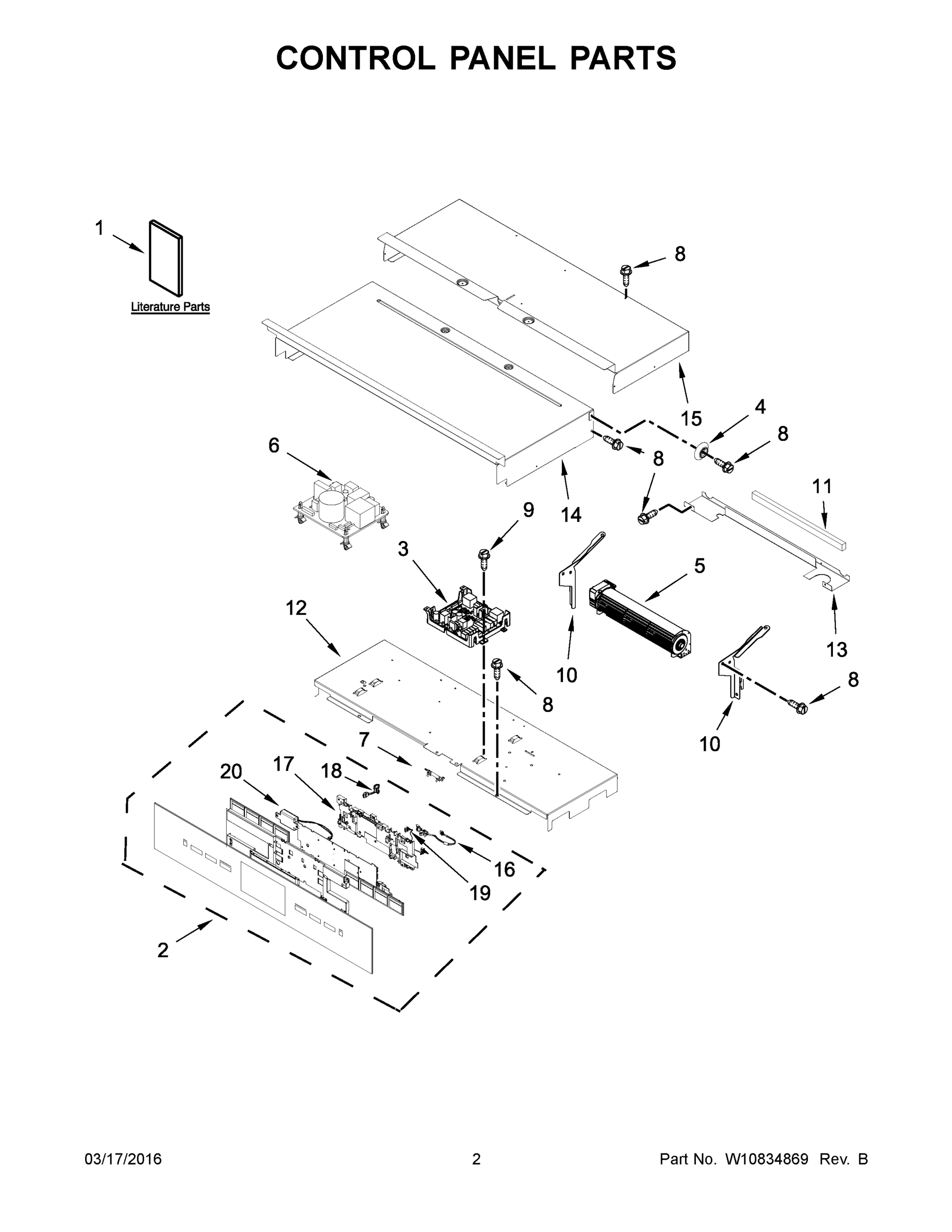 02 - CONTROL PANEL PARTS