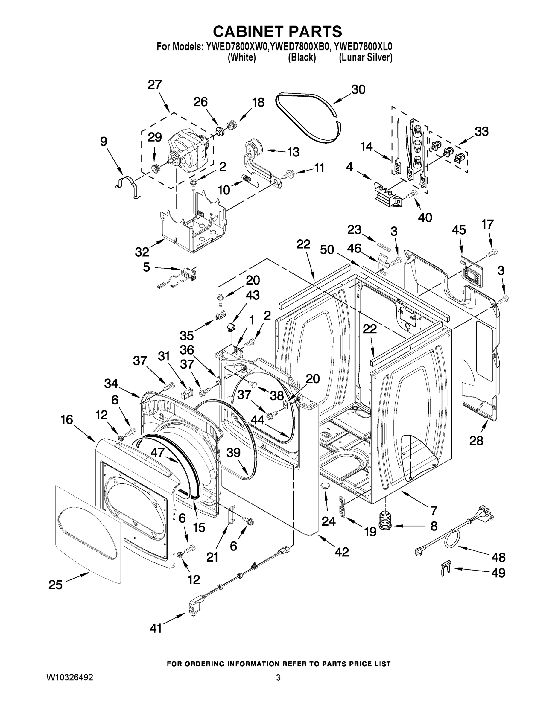 02 - CABINET PARTS