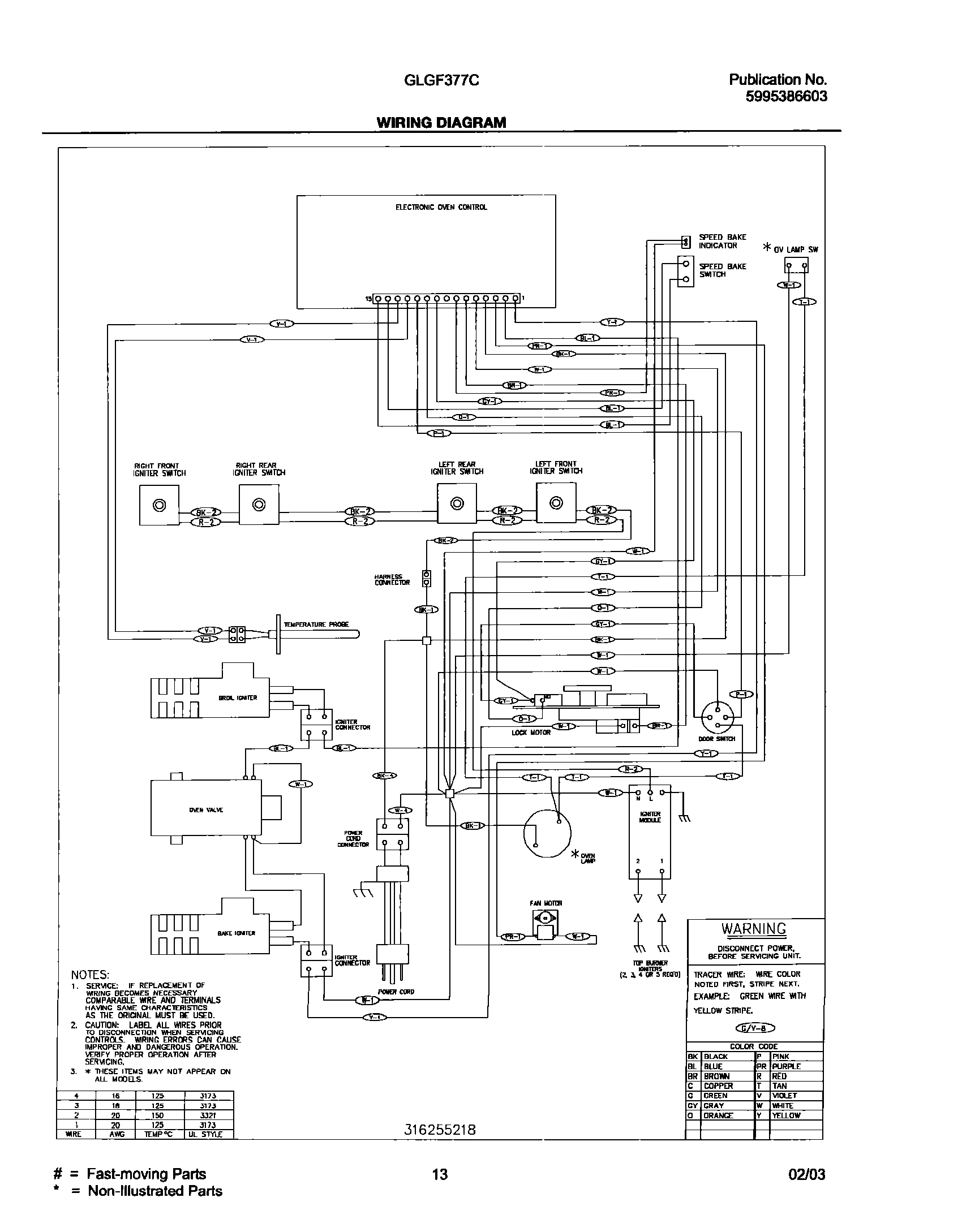 13 - WIRING DIAGRAM
