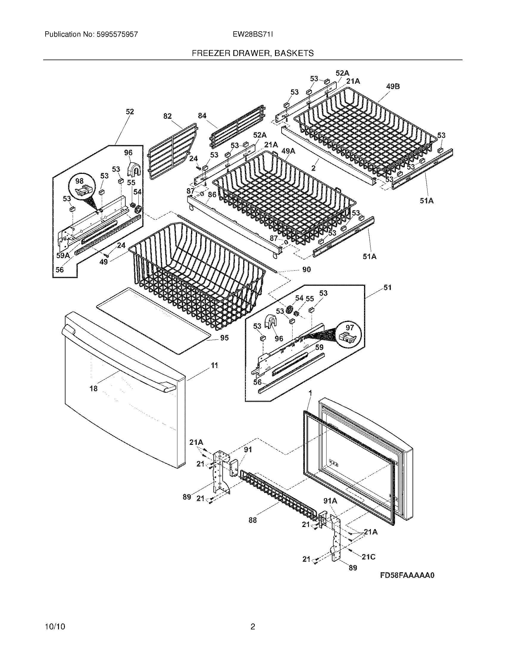 03 - FREEZER DRAWER - BASKET