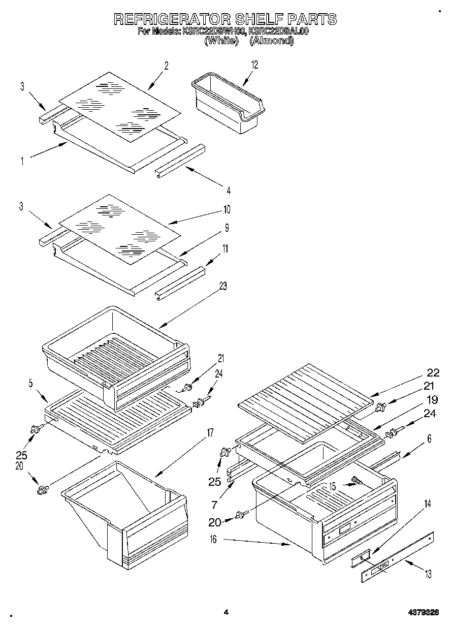 03 - REFRIGERATOR SHELF