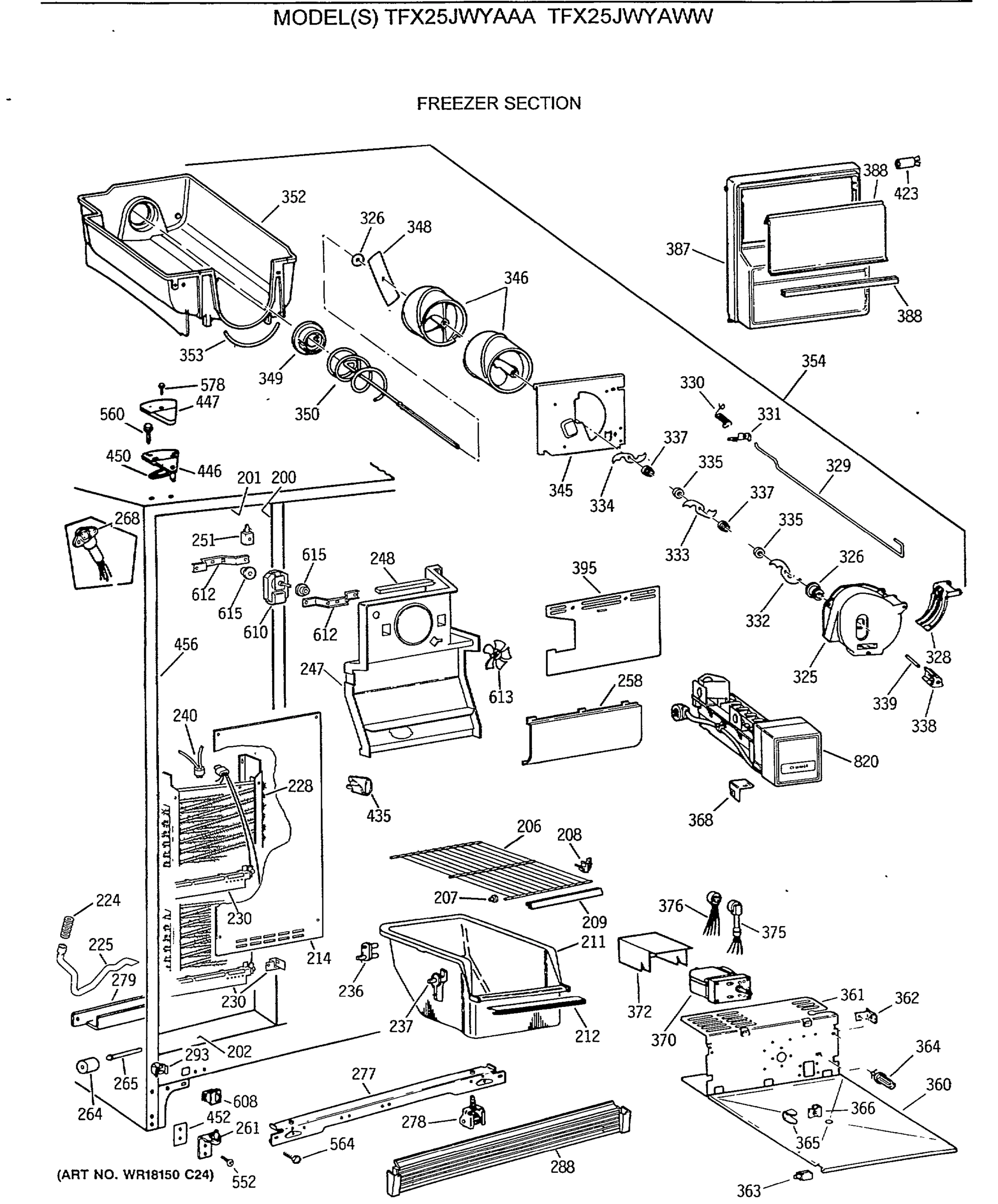 FREEZER SECTION