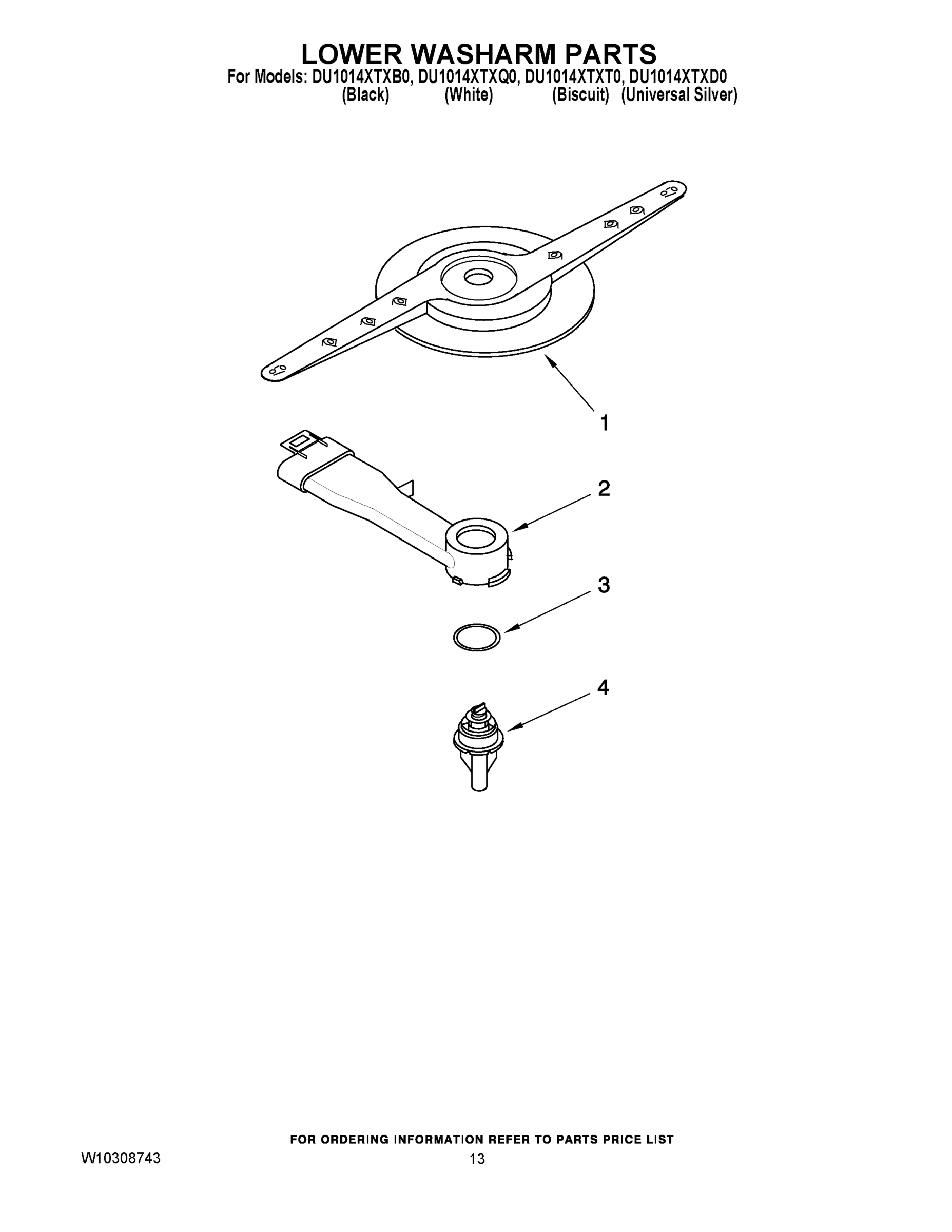 11 - LOWER WASHARM PARTS