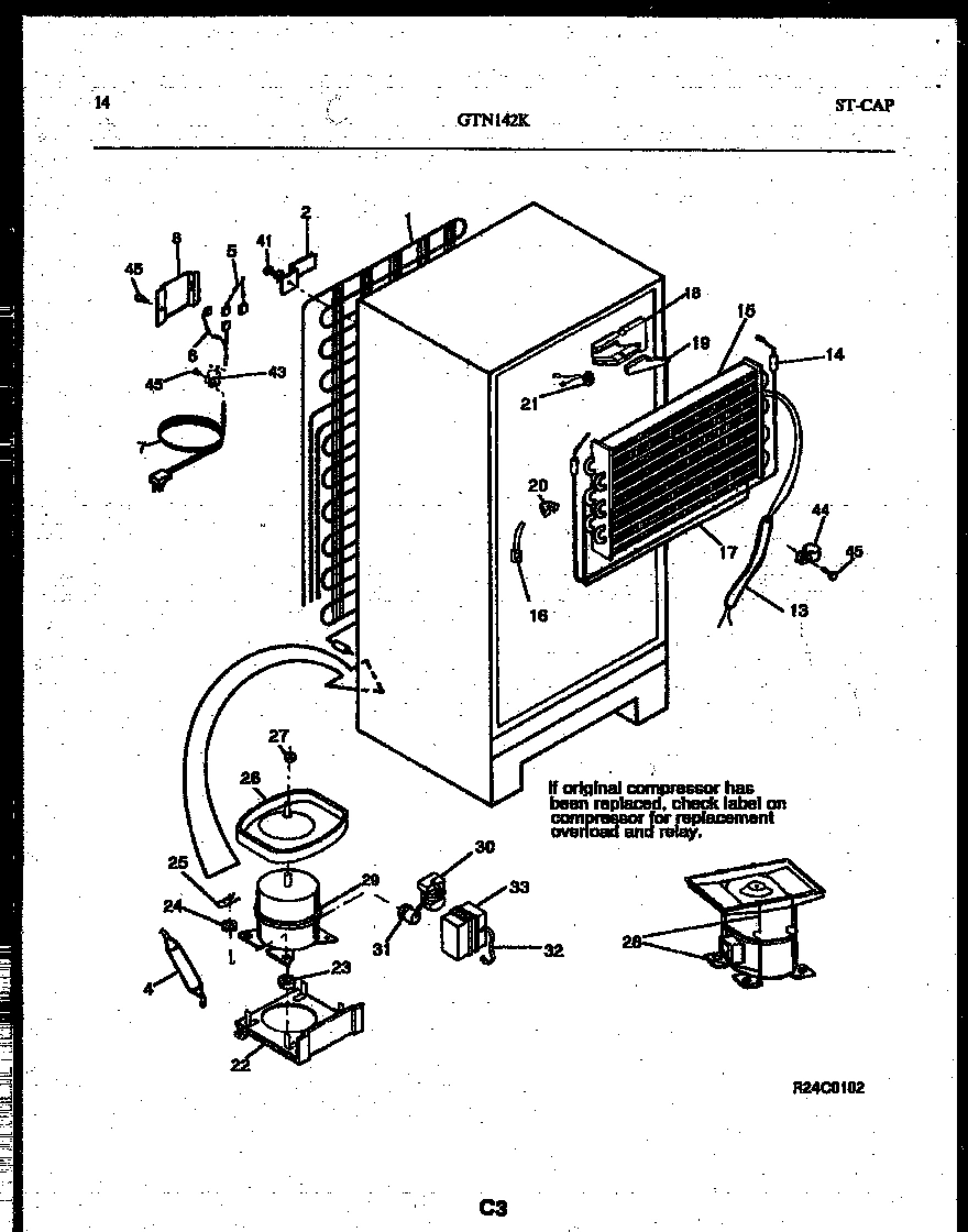 08 - SYSTEM AND AUTOMATIC DEFROST PARTS