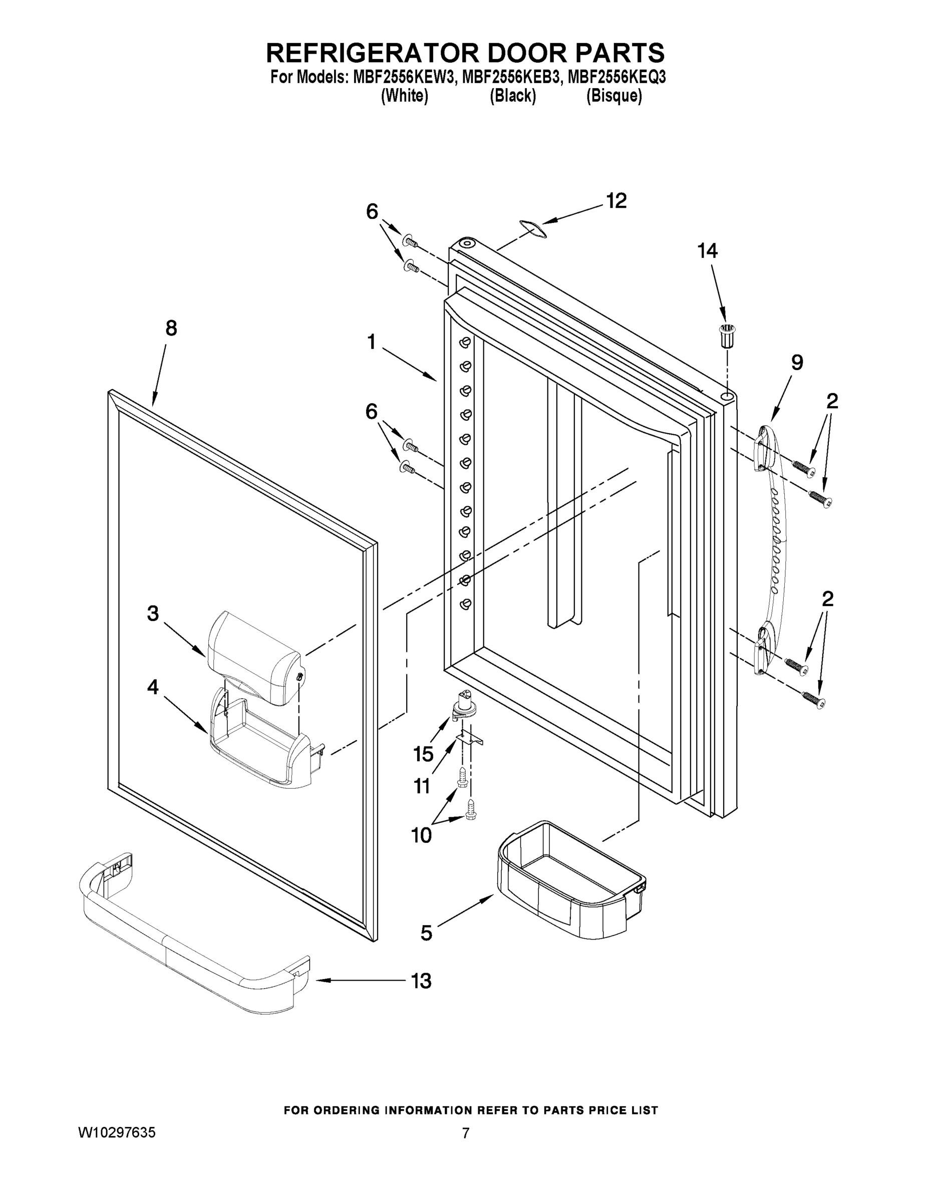 05 - REFRIGERATOR DOOR PARTS