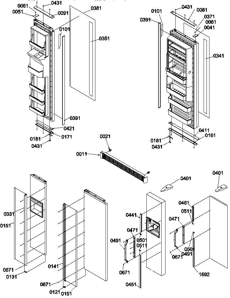07 - HANDLES, TRIM, AND TOE GRILLE KITS