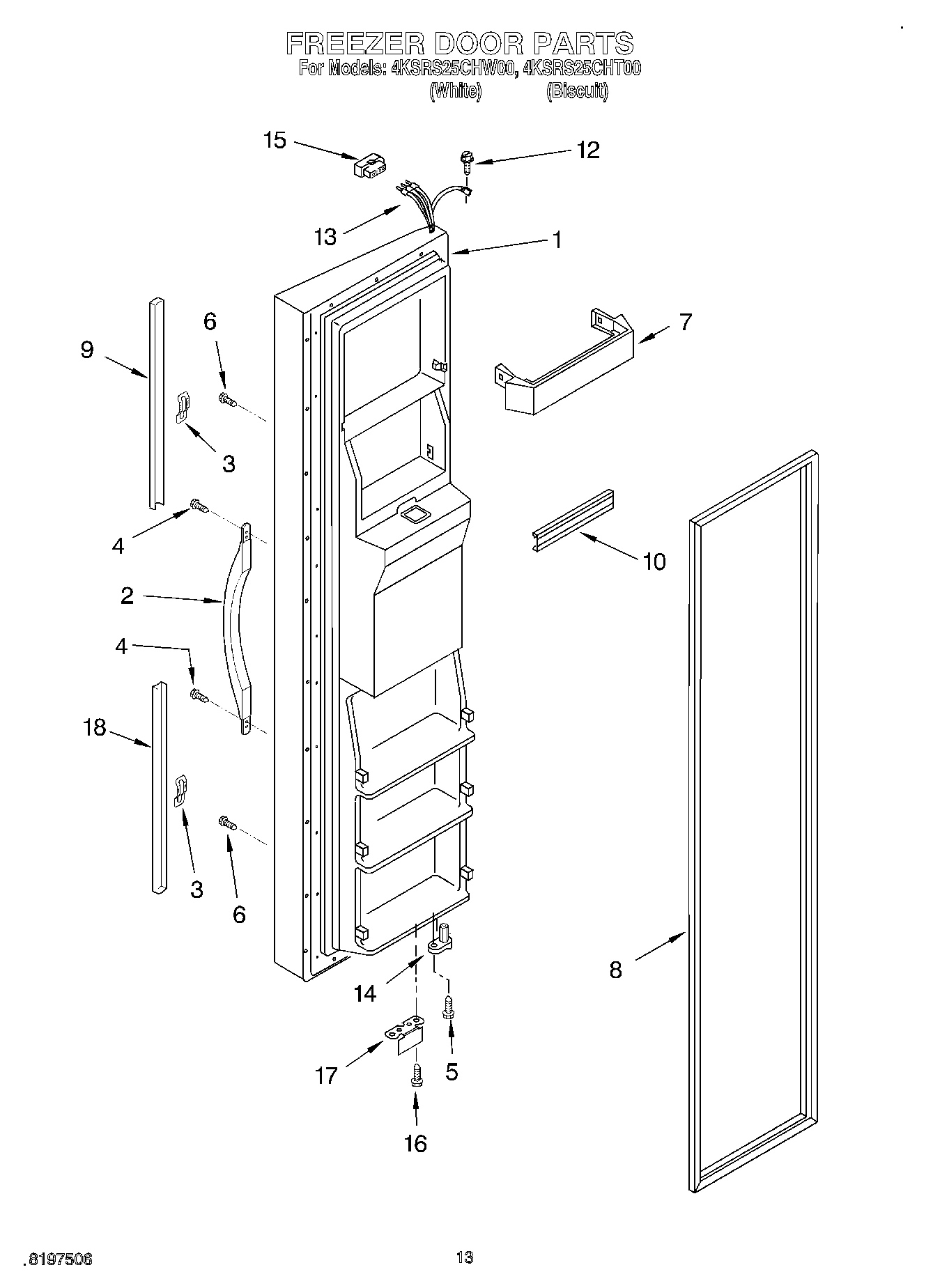08 - FREEZER DOOR