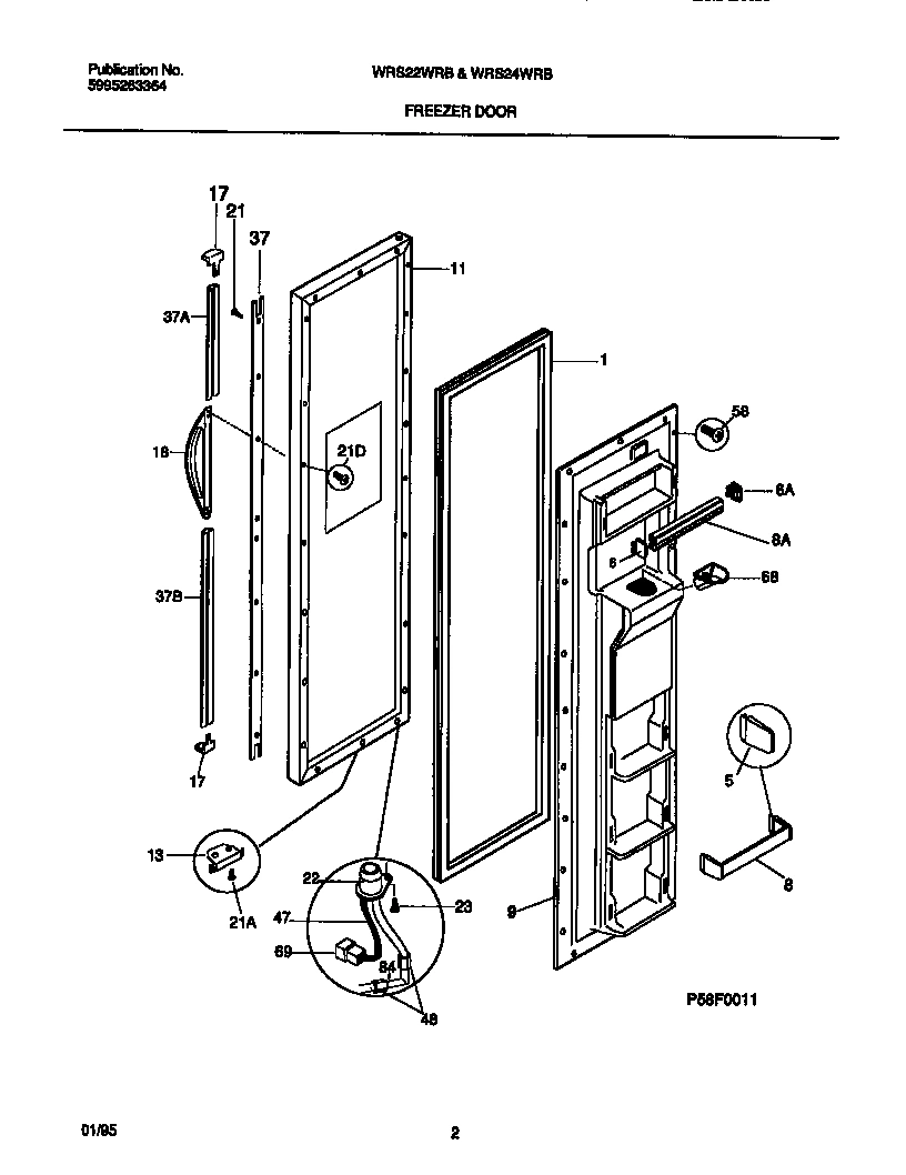 02 - FREEZER DOOR