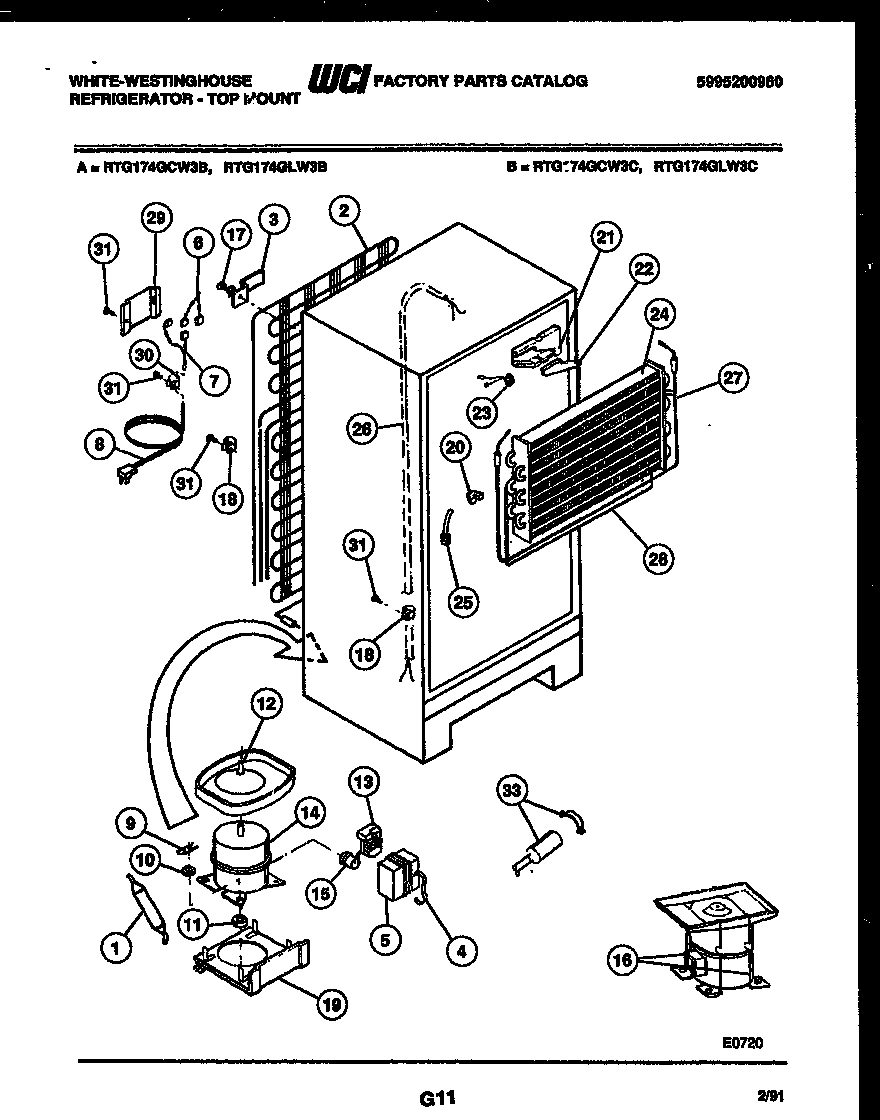 05 - SYSTEM AND AUTOMATIC DEFROST PARTS