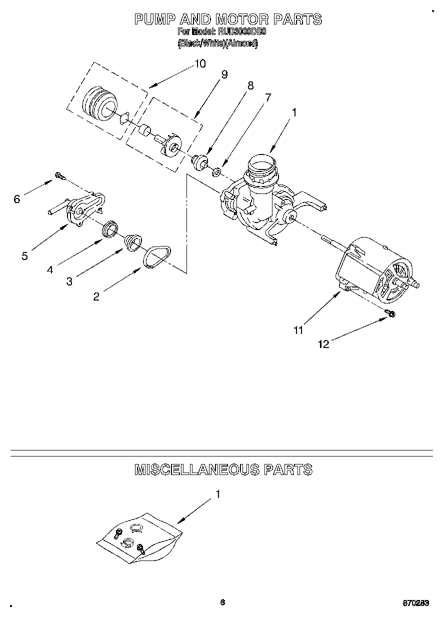 05 - PUMP AND MOTOR, MISCELLANEOUS