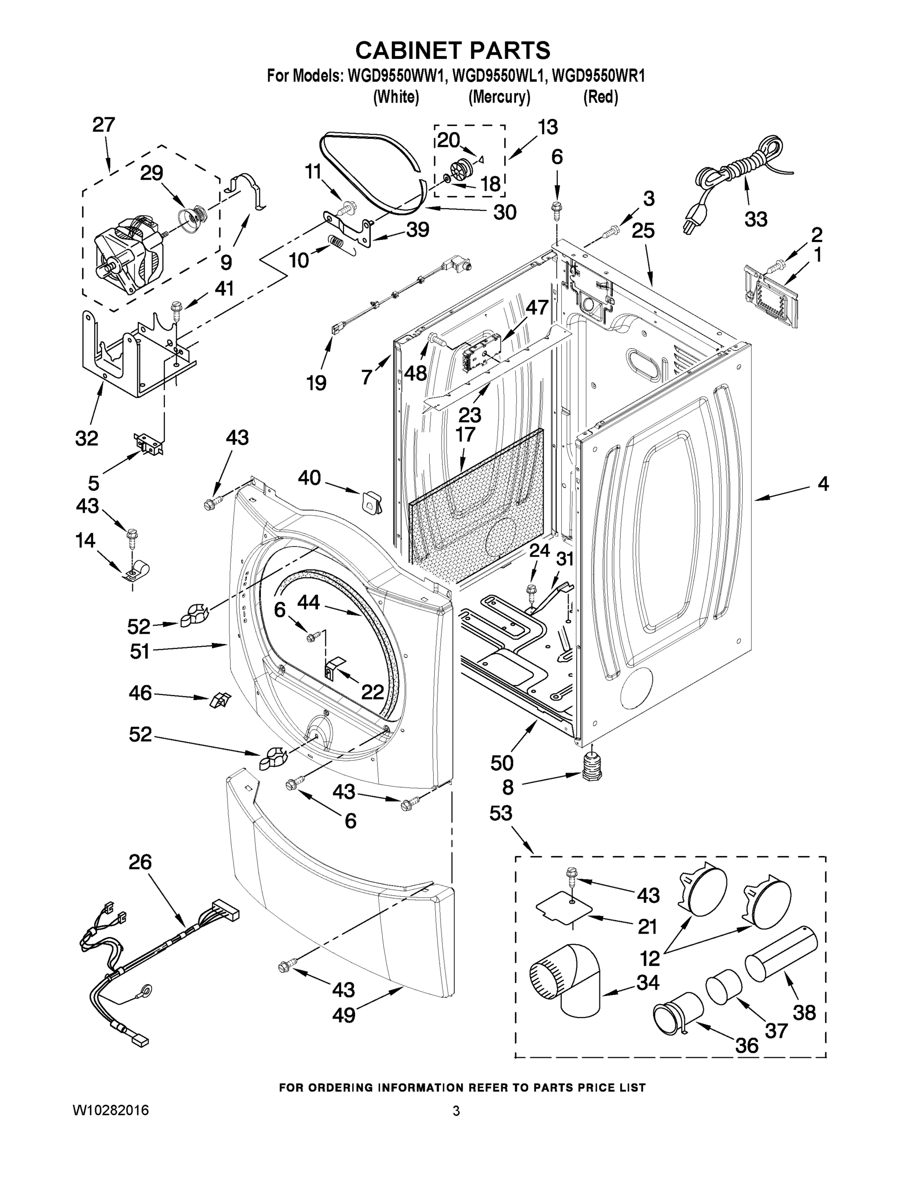 02 - CABINET PARTS