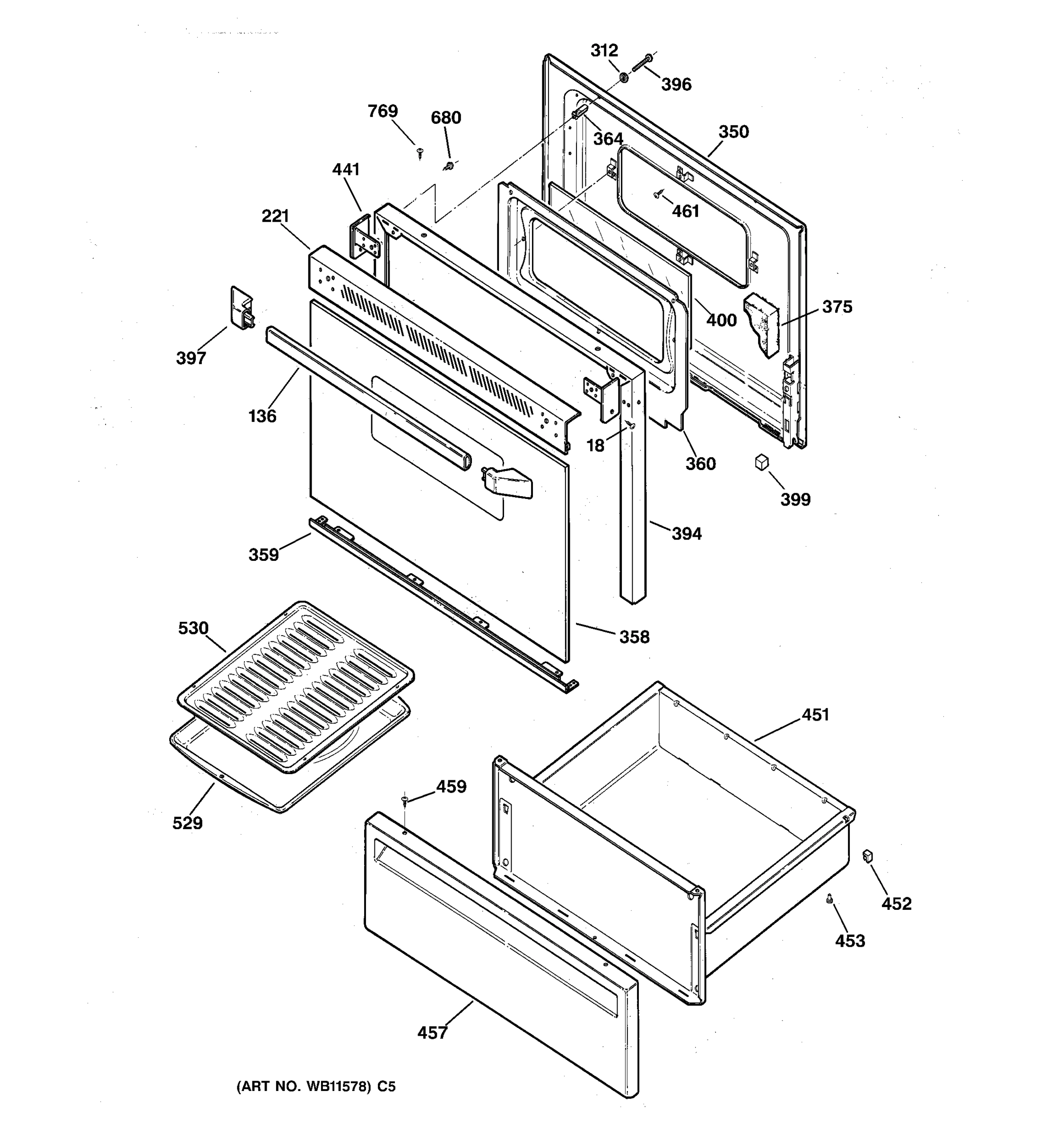 DOOR & DRAWER PARTS