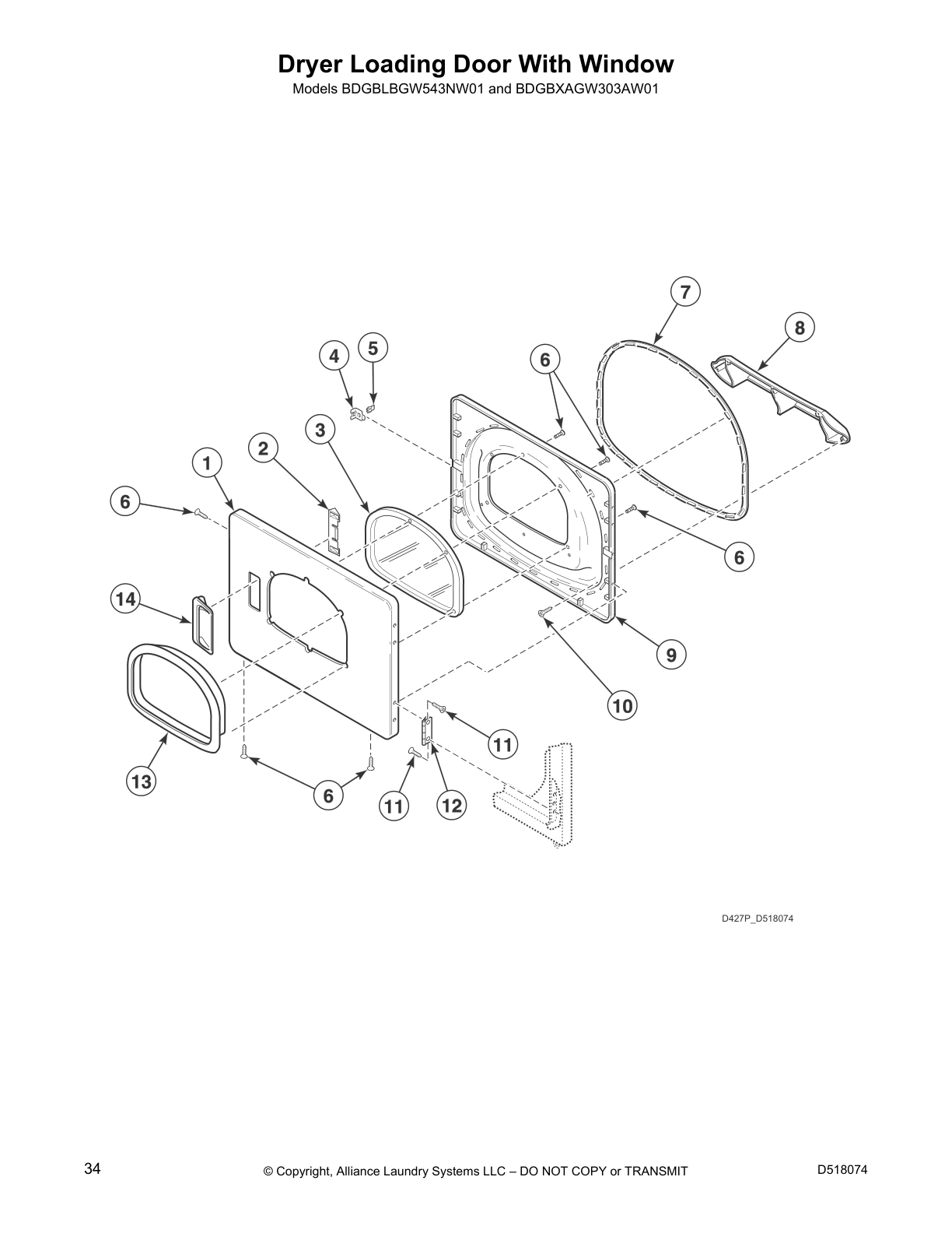 Loading Door With Window