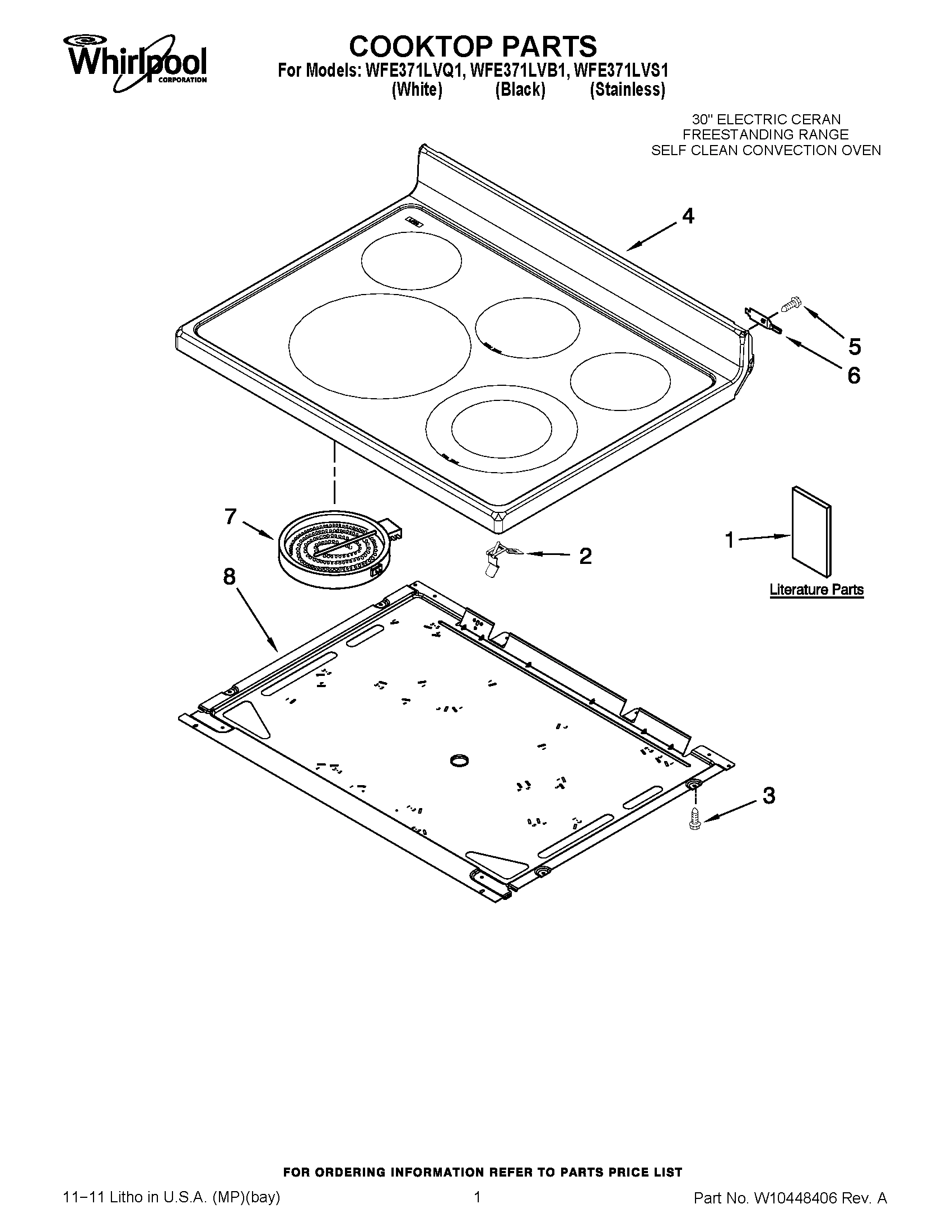 01 - COOKTOP PARTS