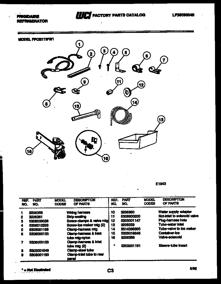 07 - ICE MAKER INSTALLATION PARTS