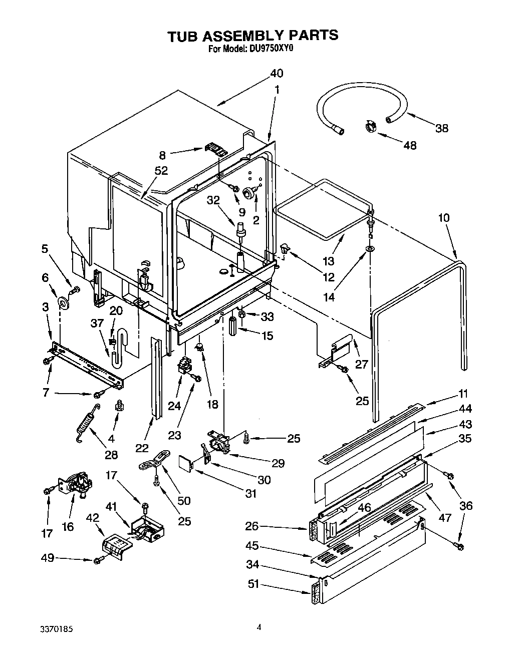 04 - TUB ASSEMBLY
