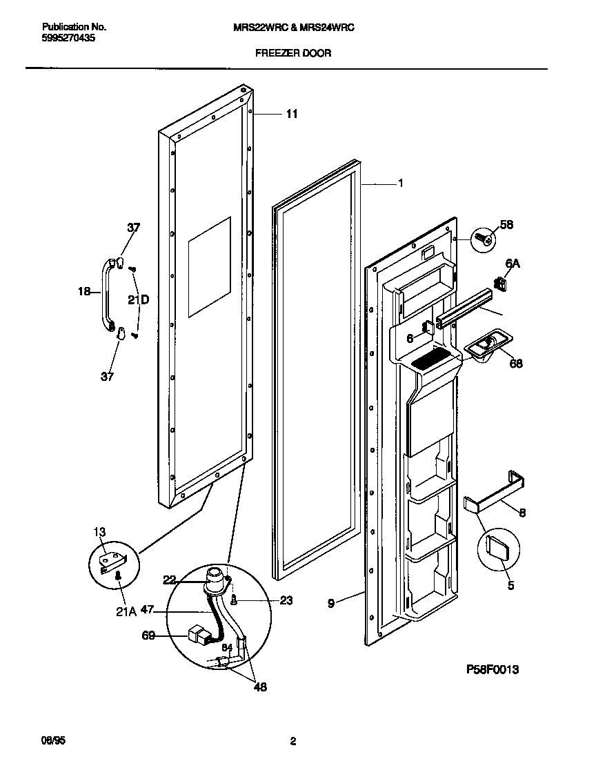02 - FREEZER DOOR