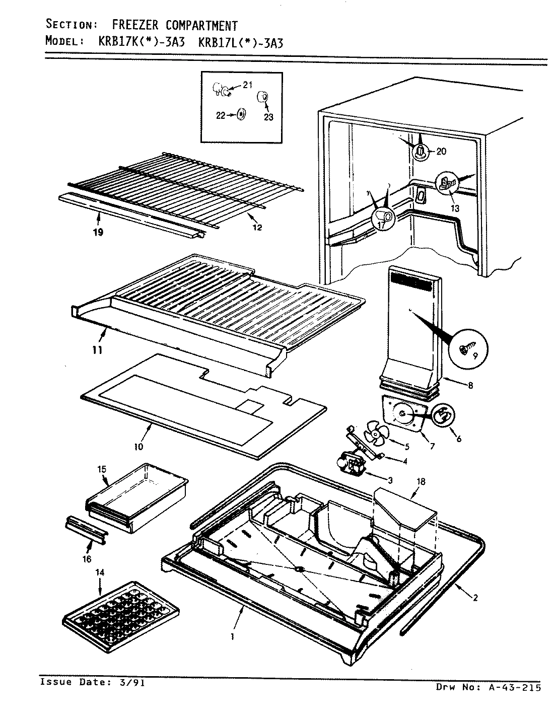 02 - FREEZER COMPARTMENT