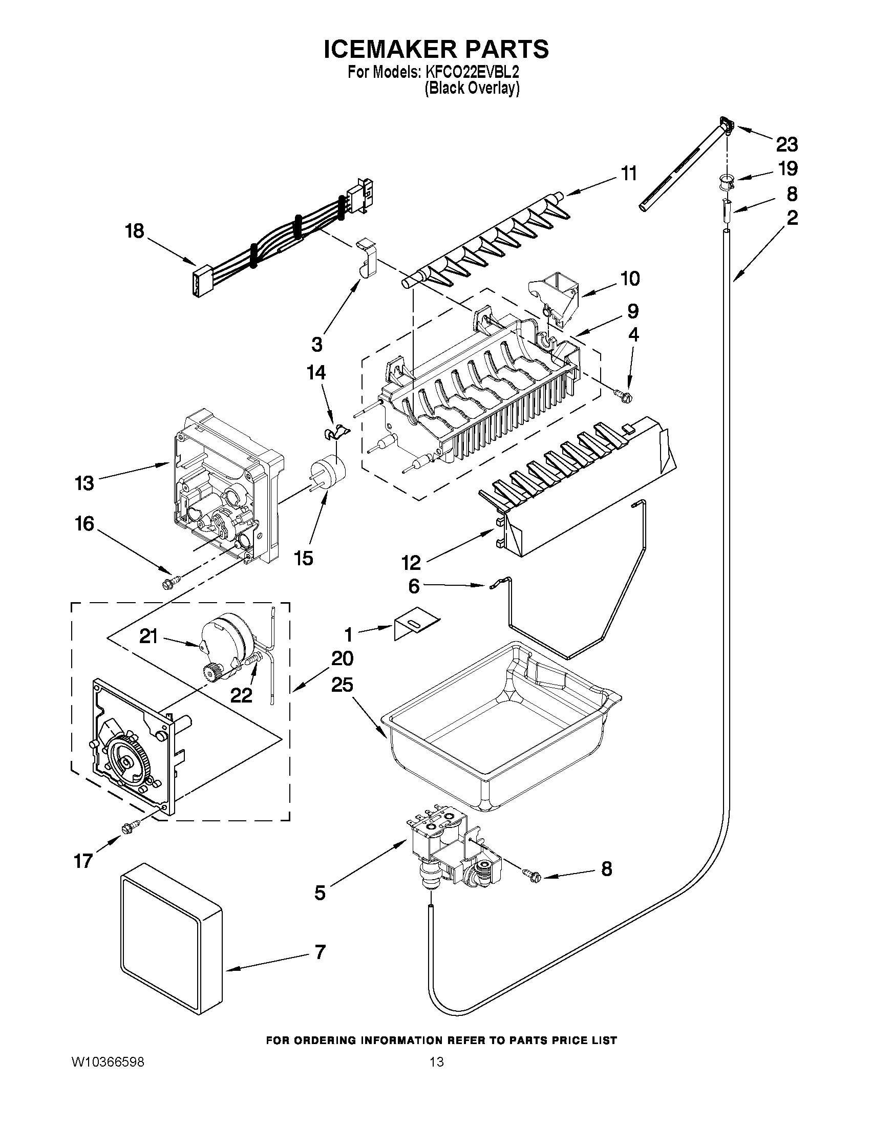 07 - ICEMAKER PARTS