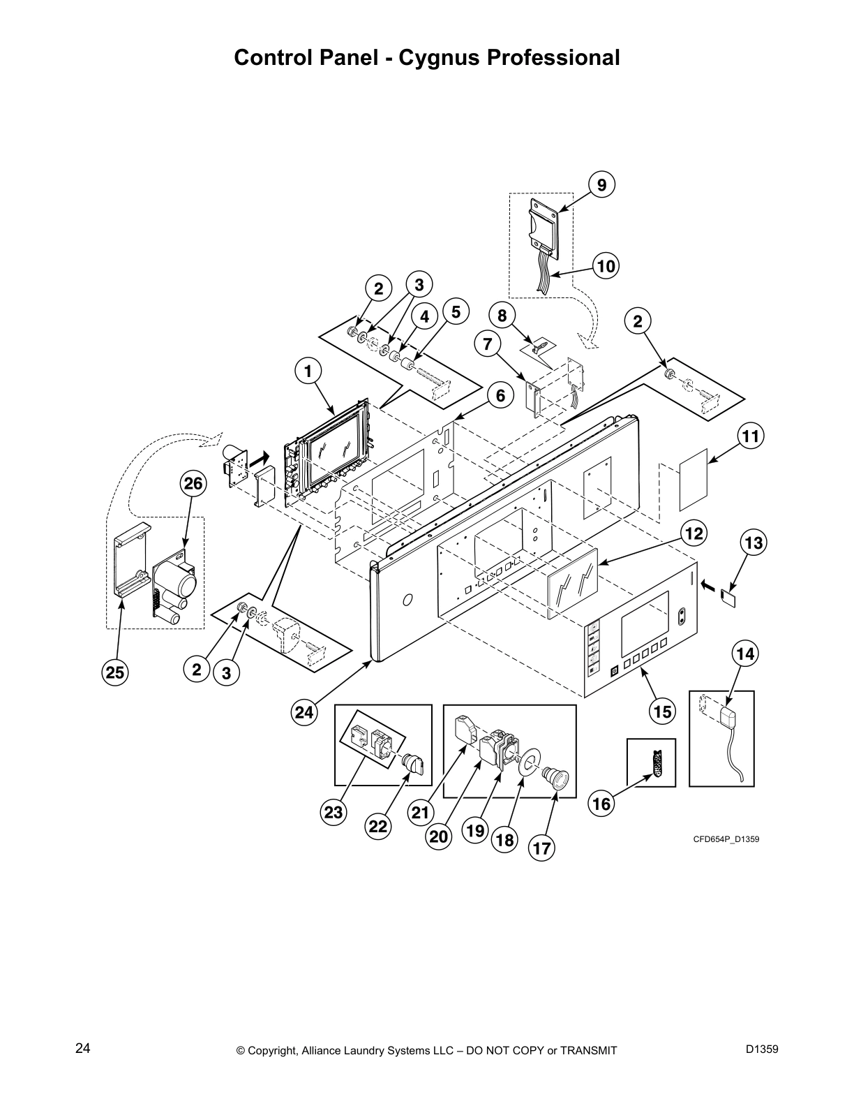 Control Panel - Cygnus Professional