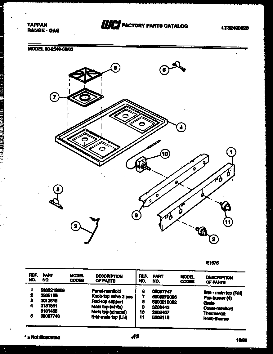 03 - COOKTOP PARTS
