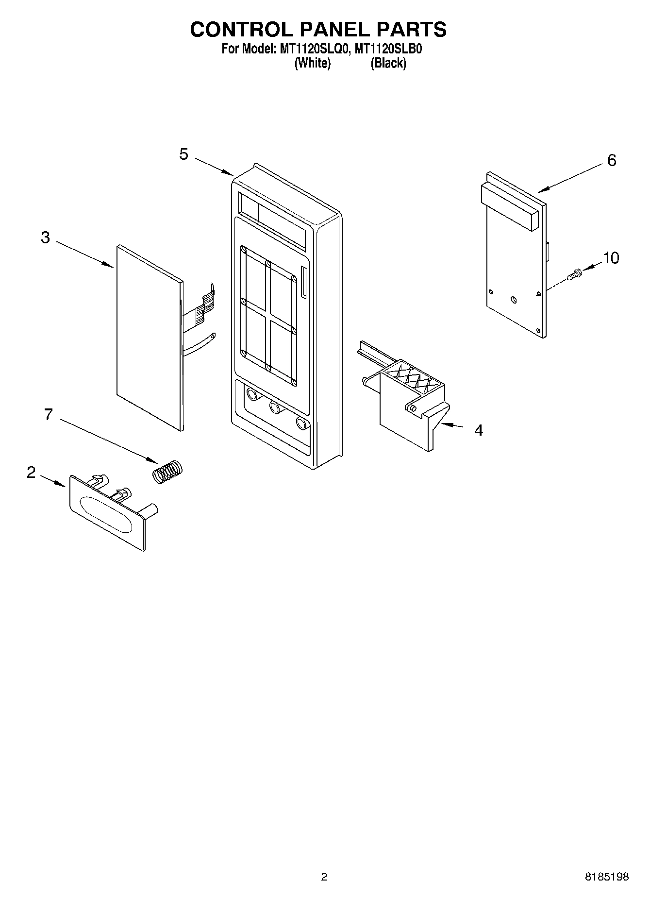 02 - CONTROL PANEL PARTS