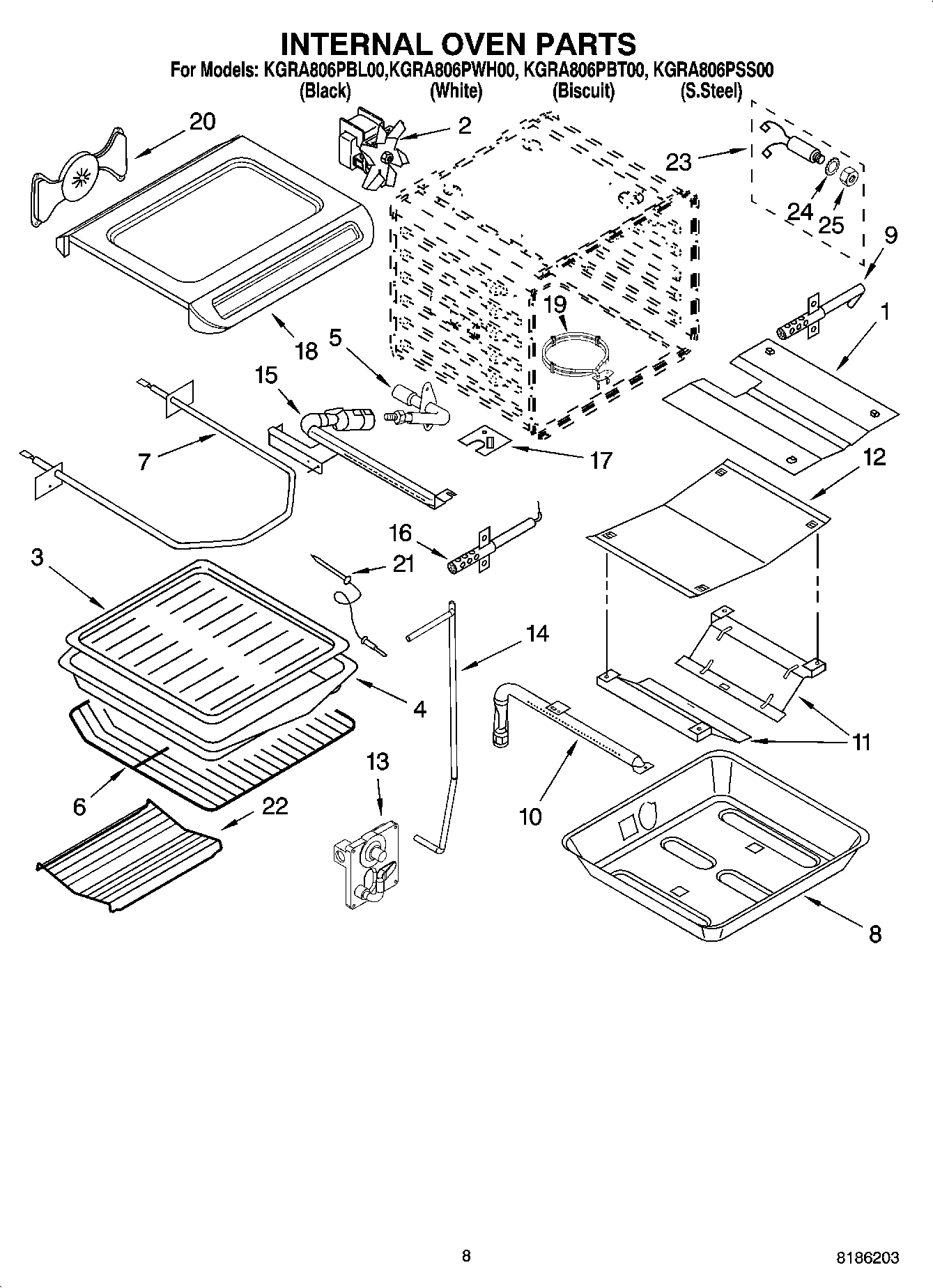 06 - INTERNAL OVEN PARTS