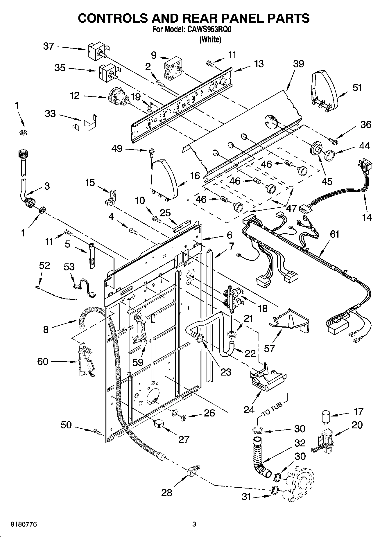 02 - CONTROLS AND REAR PANEL PARTS