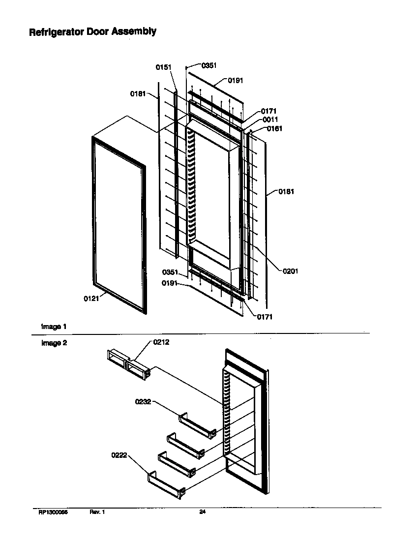 09 - REF DOOR ASSY