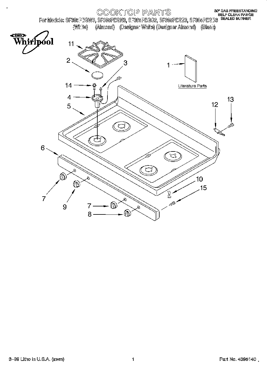 01 - COOKTOP, LITERATURE